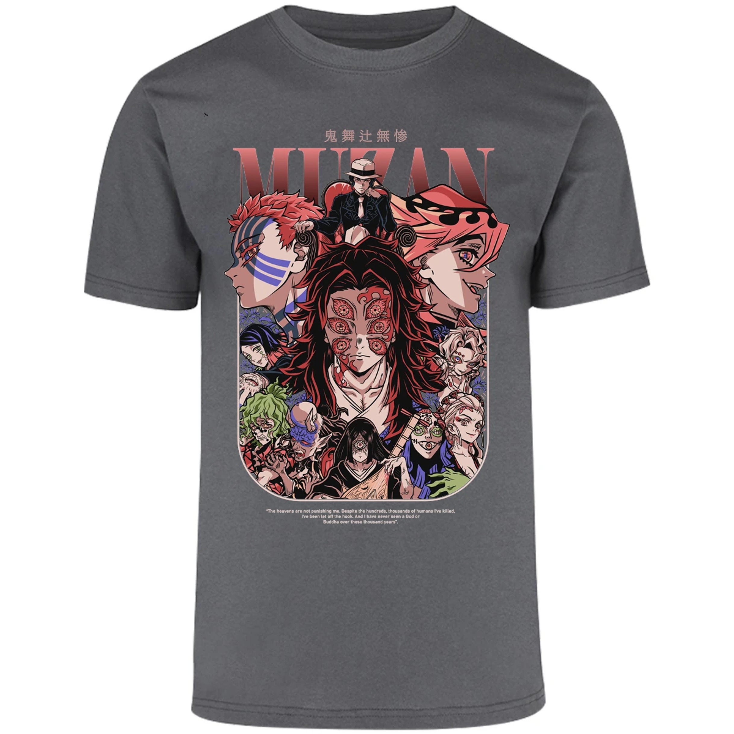 Playera Demon Slayer Demon Slayer Lunas Demoniacas para Adulto 1