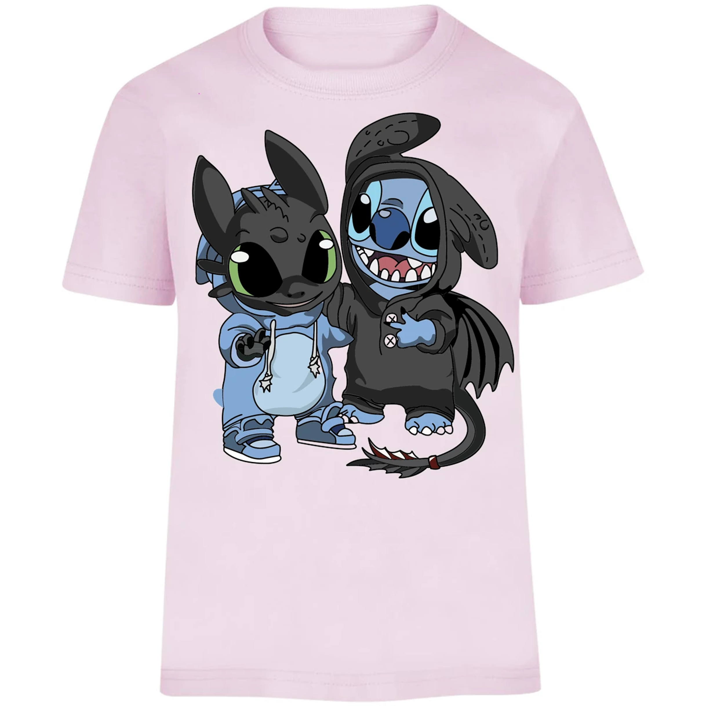 Playera Como Entrenar Dragon Stitch Con Chimuelo para Niño 4