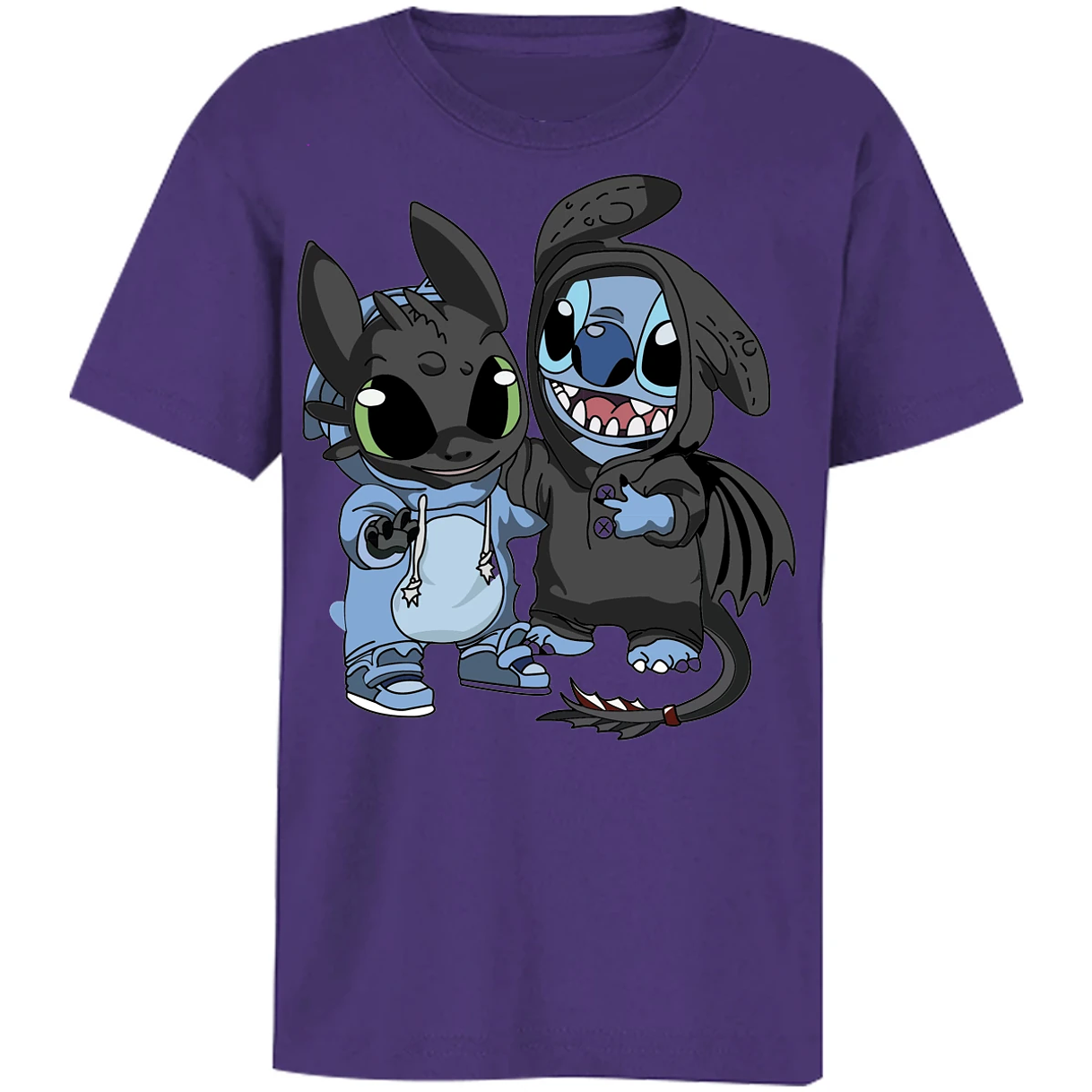 Playera Como Entrenar Dragon Stitch Con Chimuelo para Niño 7