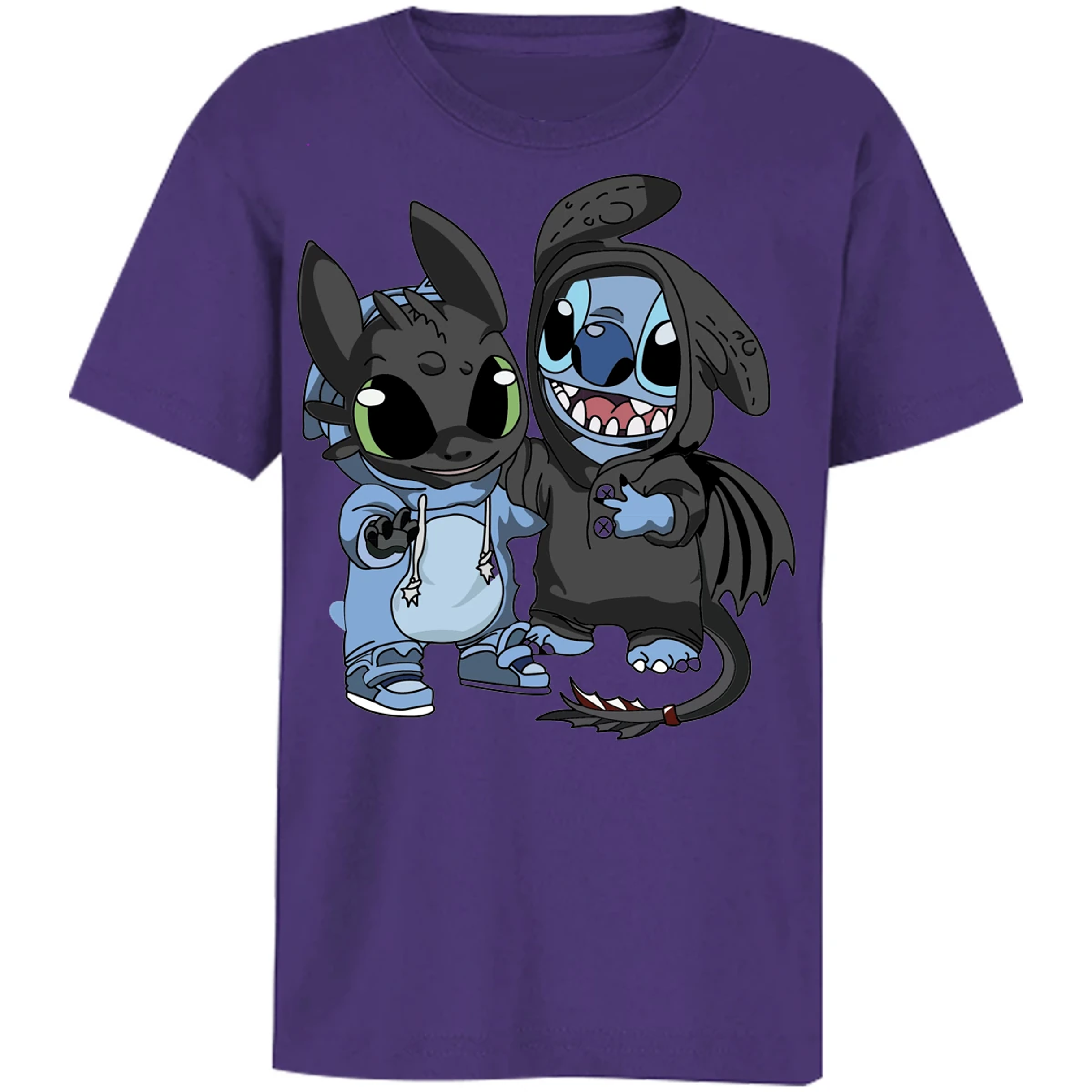 Playera Como Entrenar Dragon Stitch Con Chimuelo para Niño 7