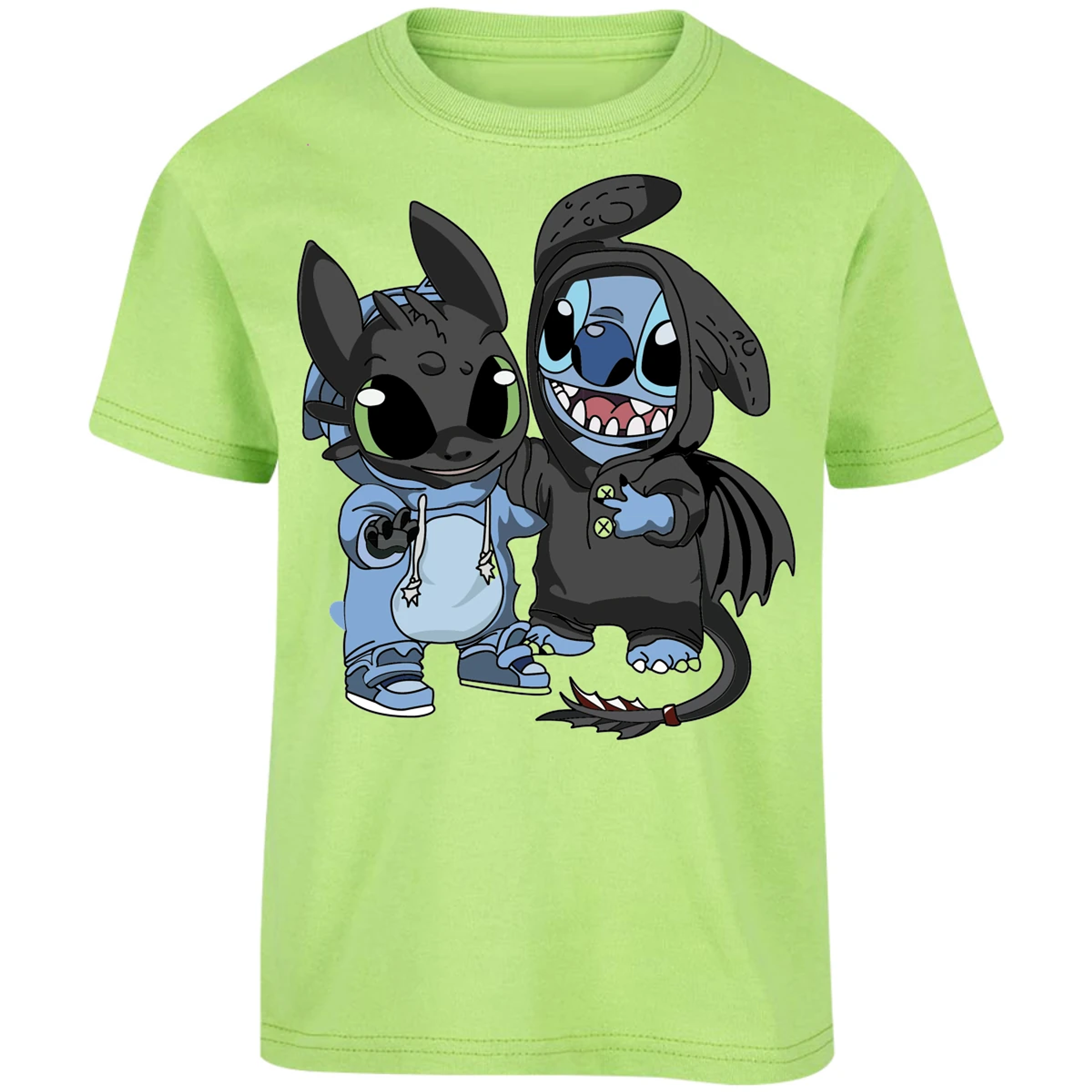 Playera Como Entrenar Dragon Stitch Con Chimuelo para Niño 8