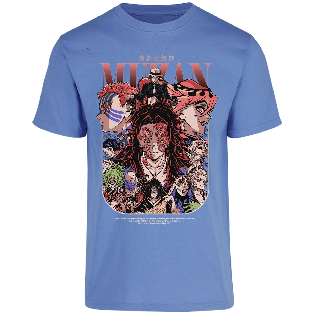 Playera Demon Slayer Demon Slayer Lunas Demoniacas para Adulto 5