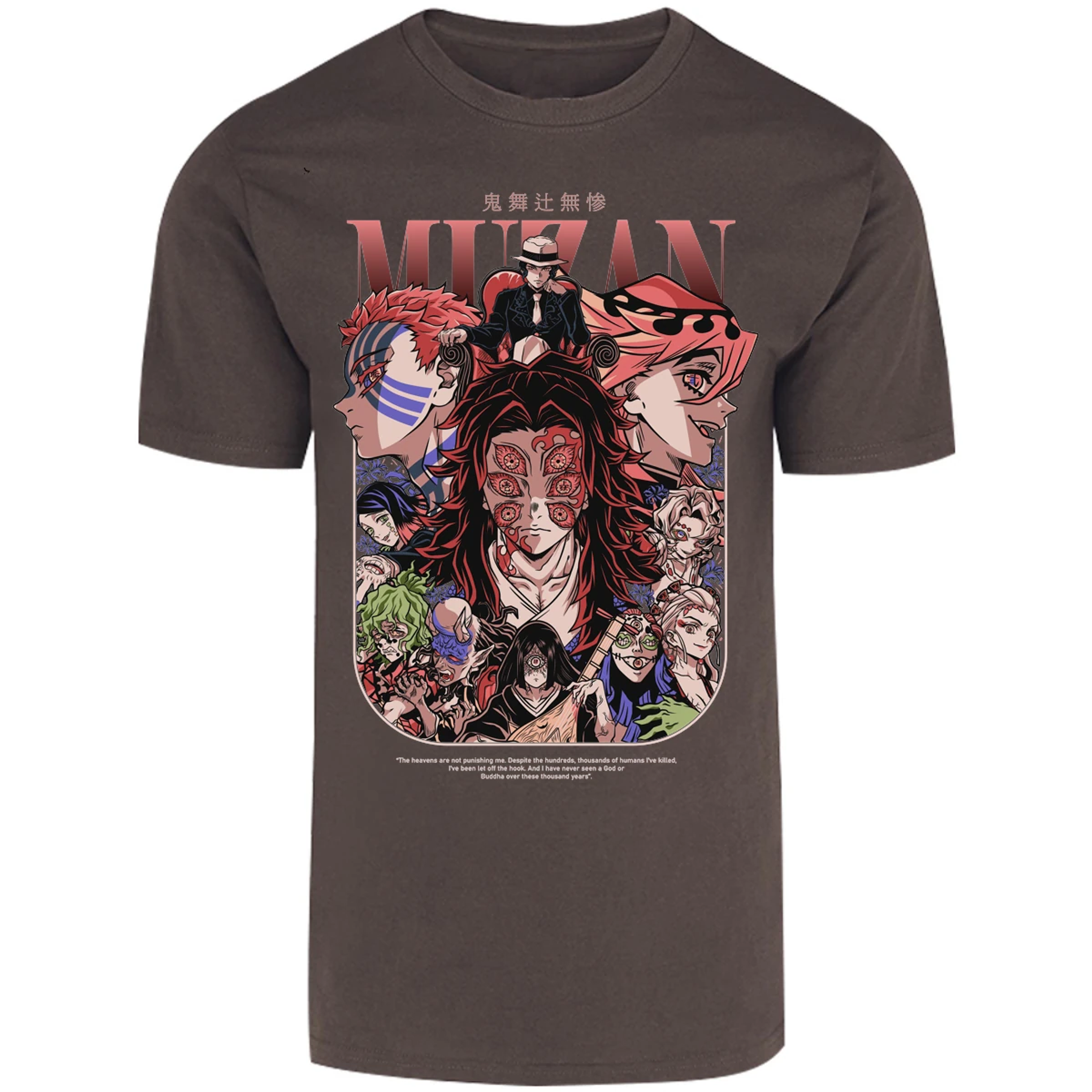 Playera Demon Slayer Demon Slayer Lunas Demoniacas para Adulto 9