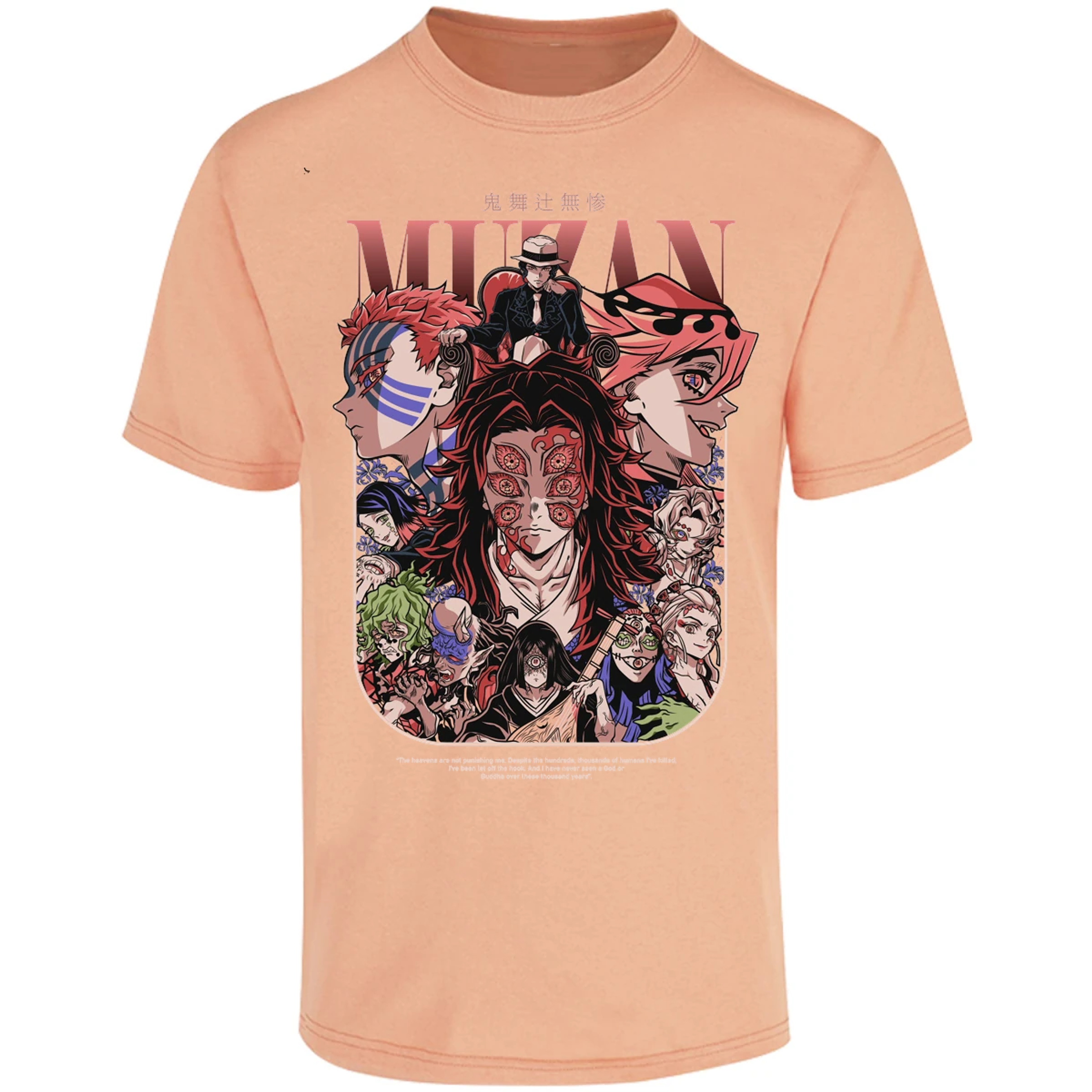 Playera Demon Slayer Demon Slayer Lunas Demoniacas para Adulto 16