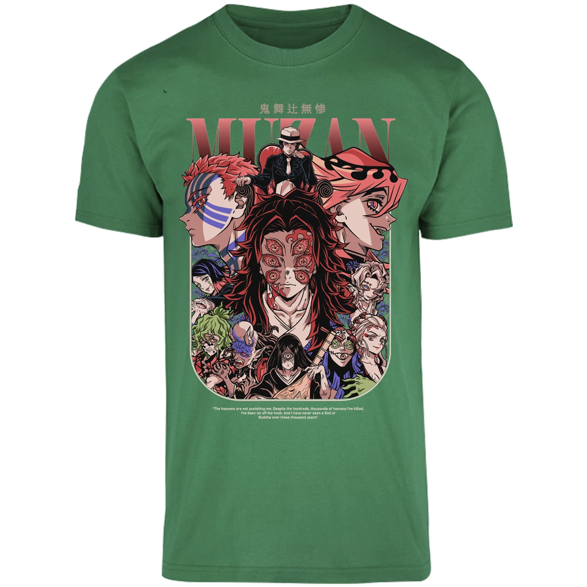 Playera Demon Slayer Demon Slayer Lunas Demoniacas para Adulto 13