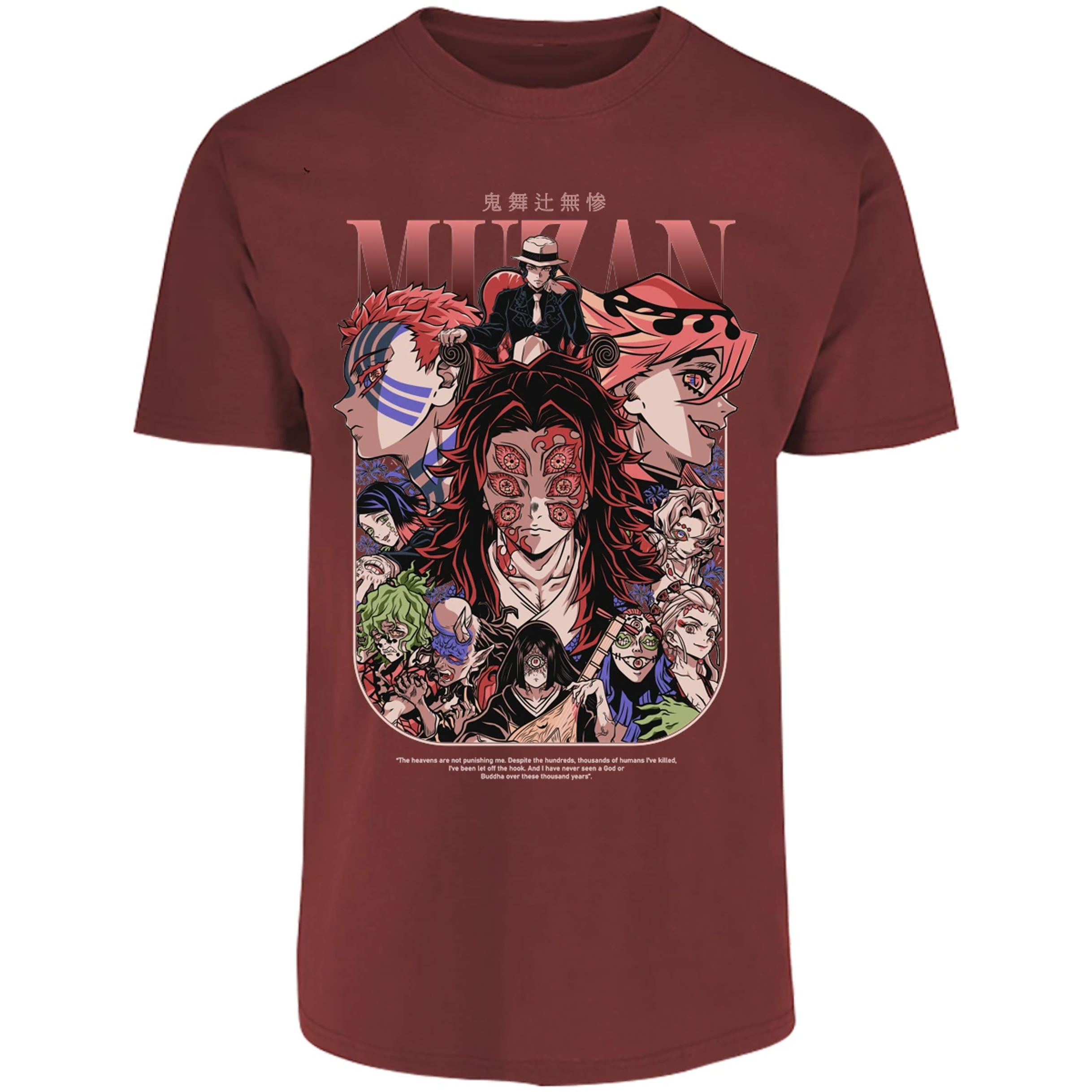 Playera Demon Slayer Demon Slayer Lunas Demoniacas para Adulto 2