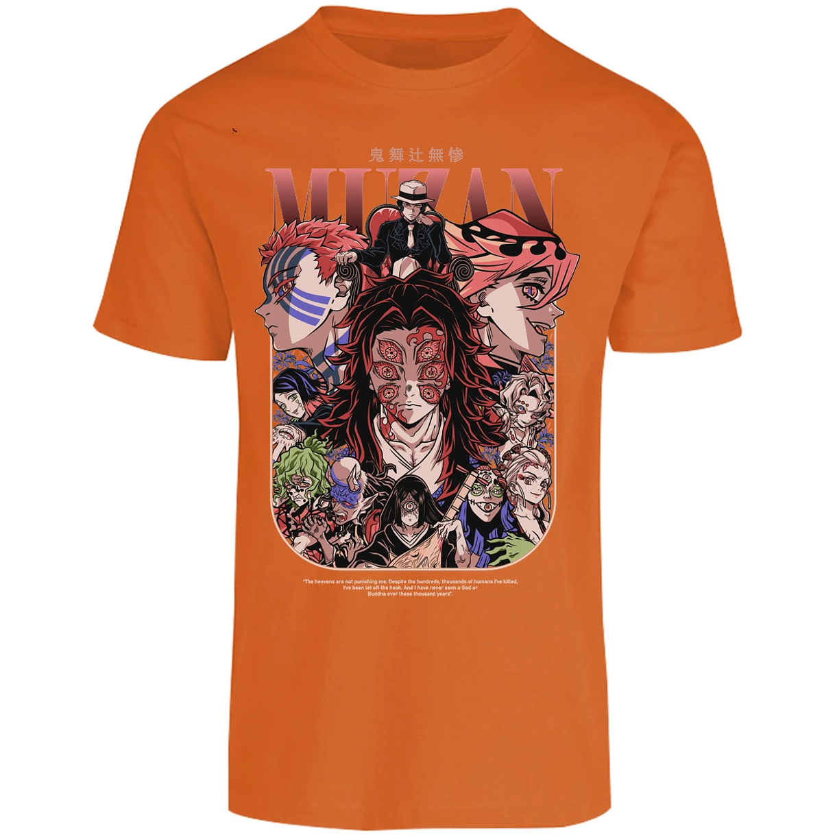 Playera Demon Slayer Demon Slayer Lunas Demoniacas para Adulto 14