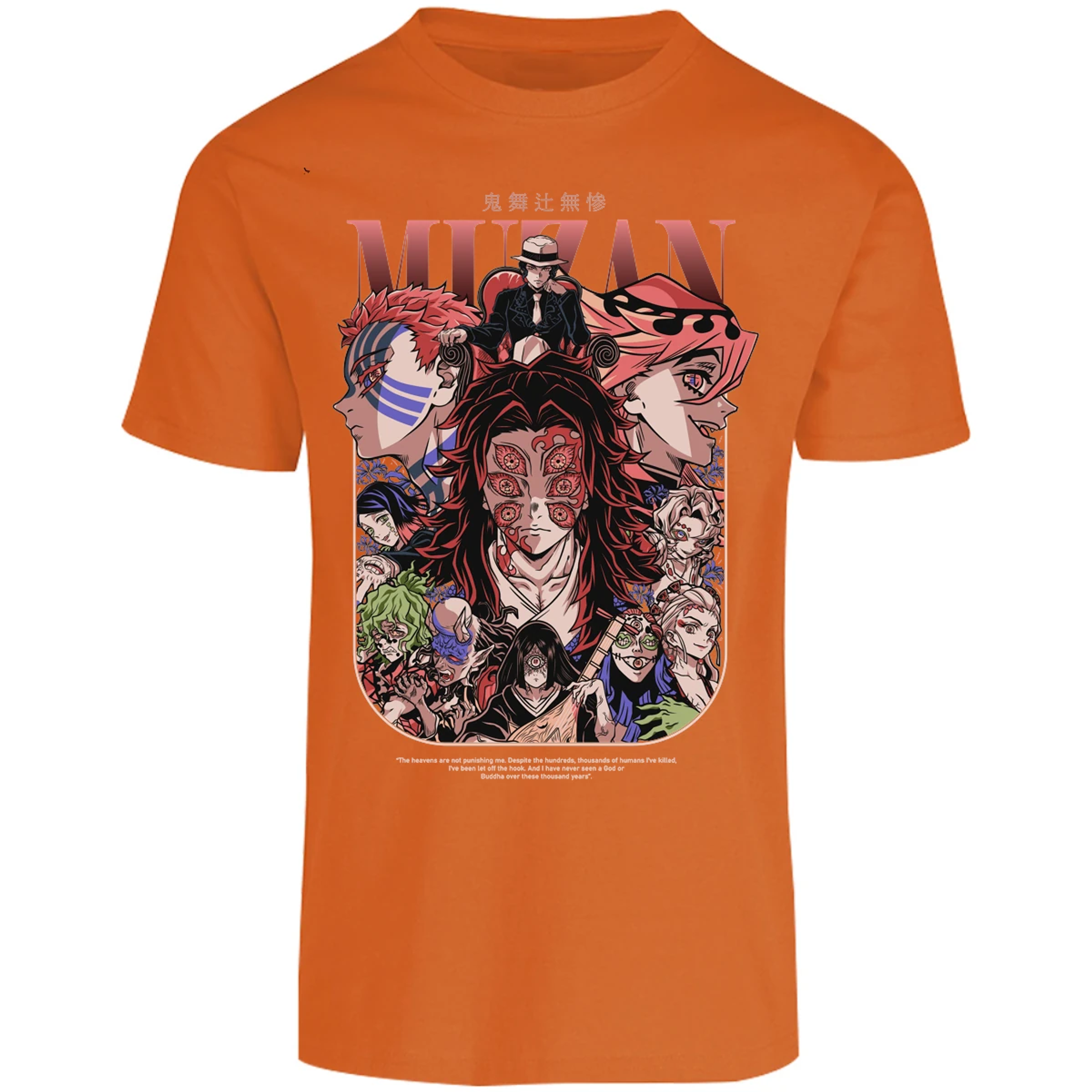 Playera Demon Slayer Demon Slayer Lunas Demoniacas para Adulto 14
