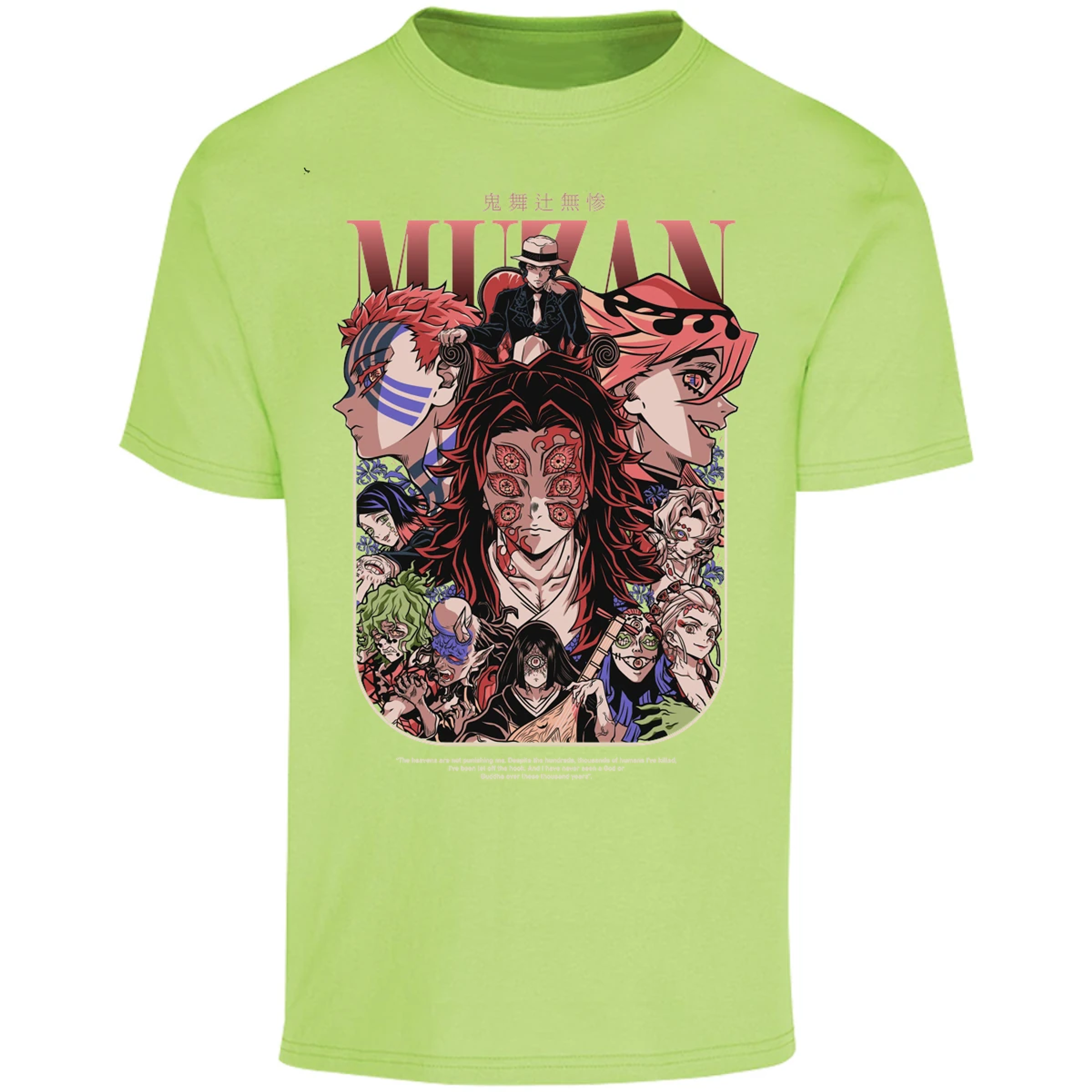 Playera Demon Slayer Demon Slayer Lunas Demoniacas para Adulto 15