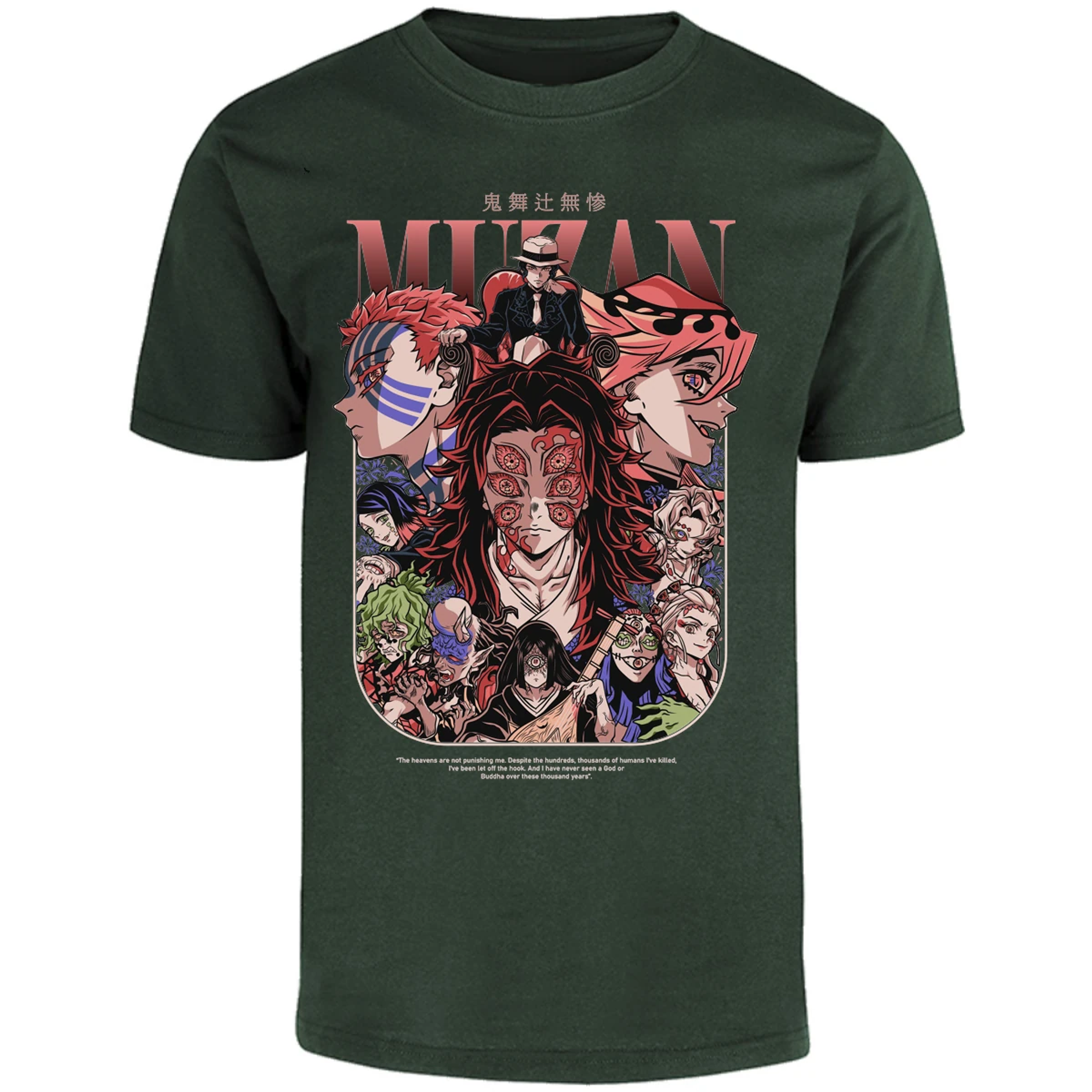 Playera Demon Slayer Demon Slayer Lunas Demoniacas para Adulto 18