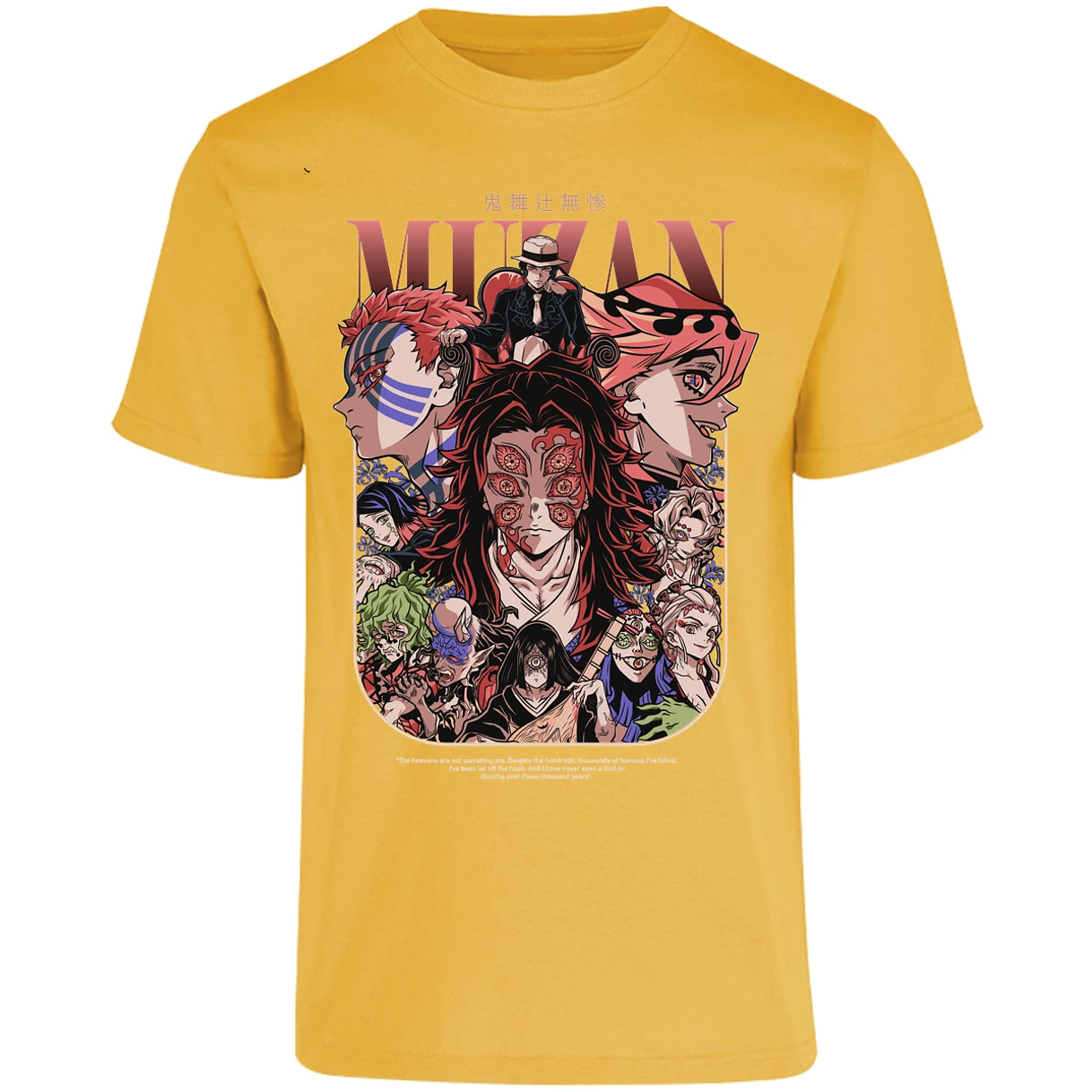 Playera Demon Slayer Demon Slayer Lunas Demoniacas para Adulto 19
