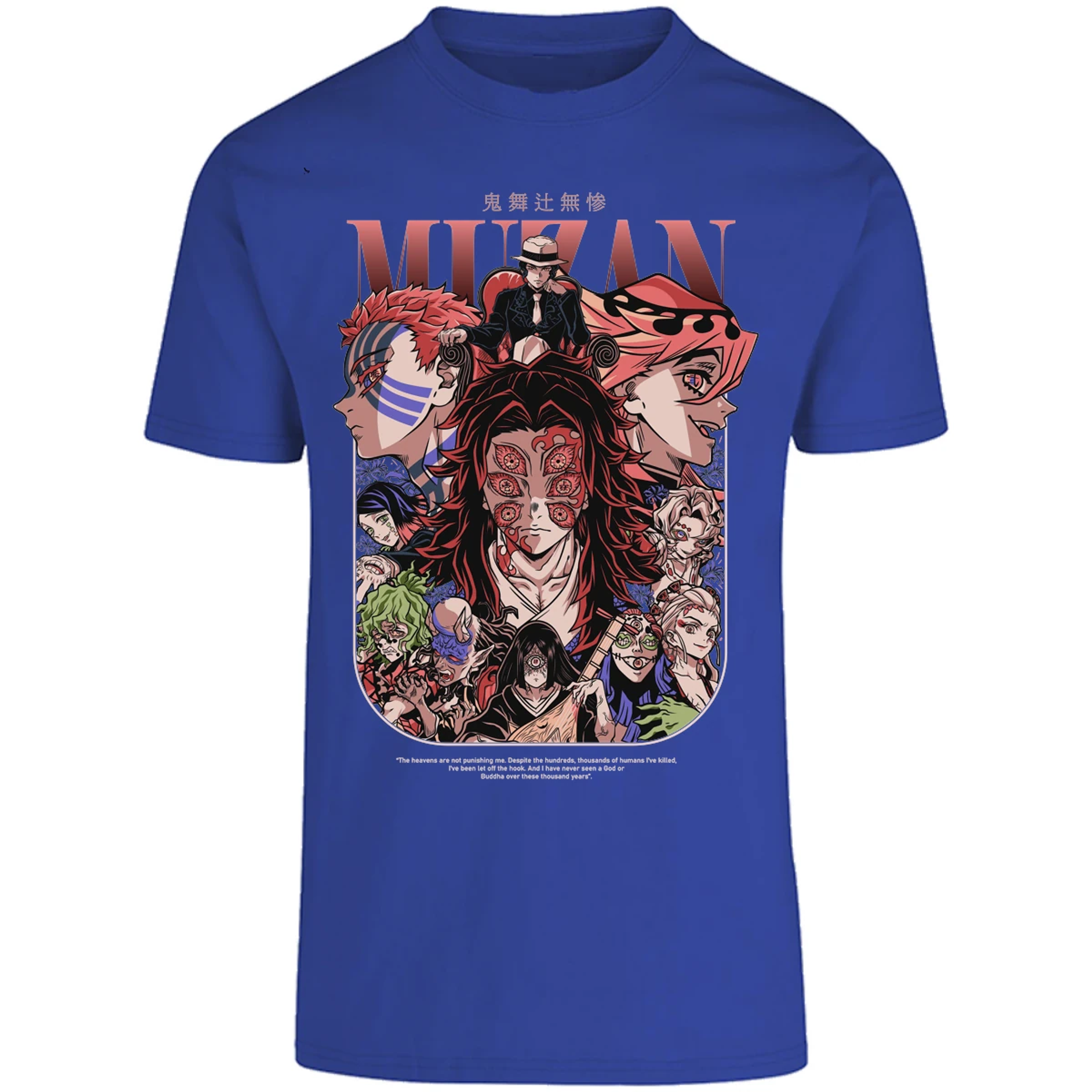 Playera Demon Slayer Demon Slayer Lunas Demoniacas para Adulto 24