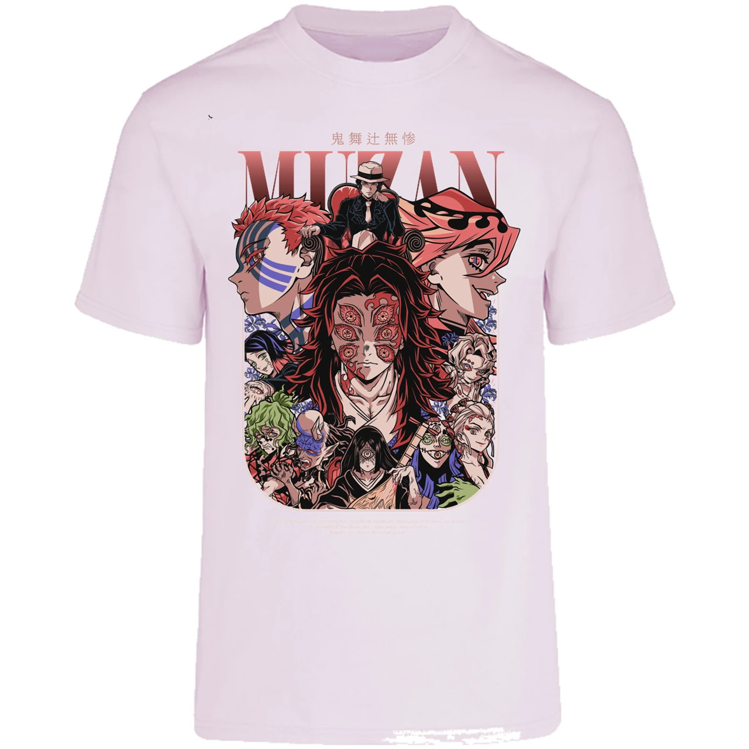 Playera Demon Slayer Demon Slayer Lunas Demoniacas para Adulto 28