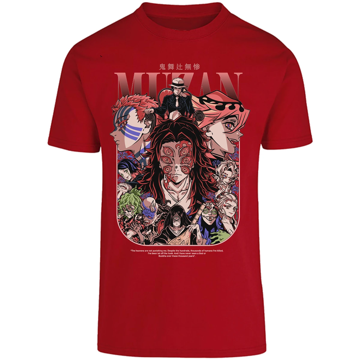 Playera Demon Slayer Demon Slayer Lunas Demoniacas para Adulto 29