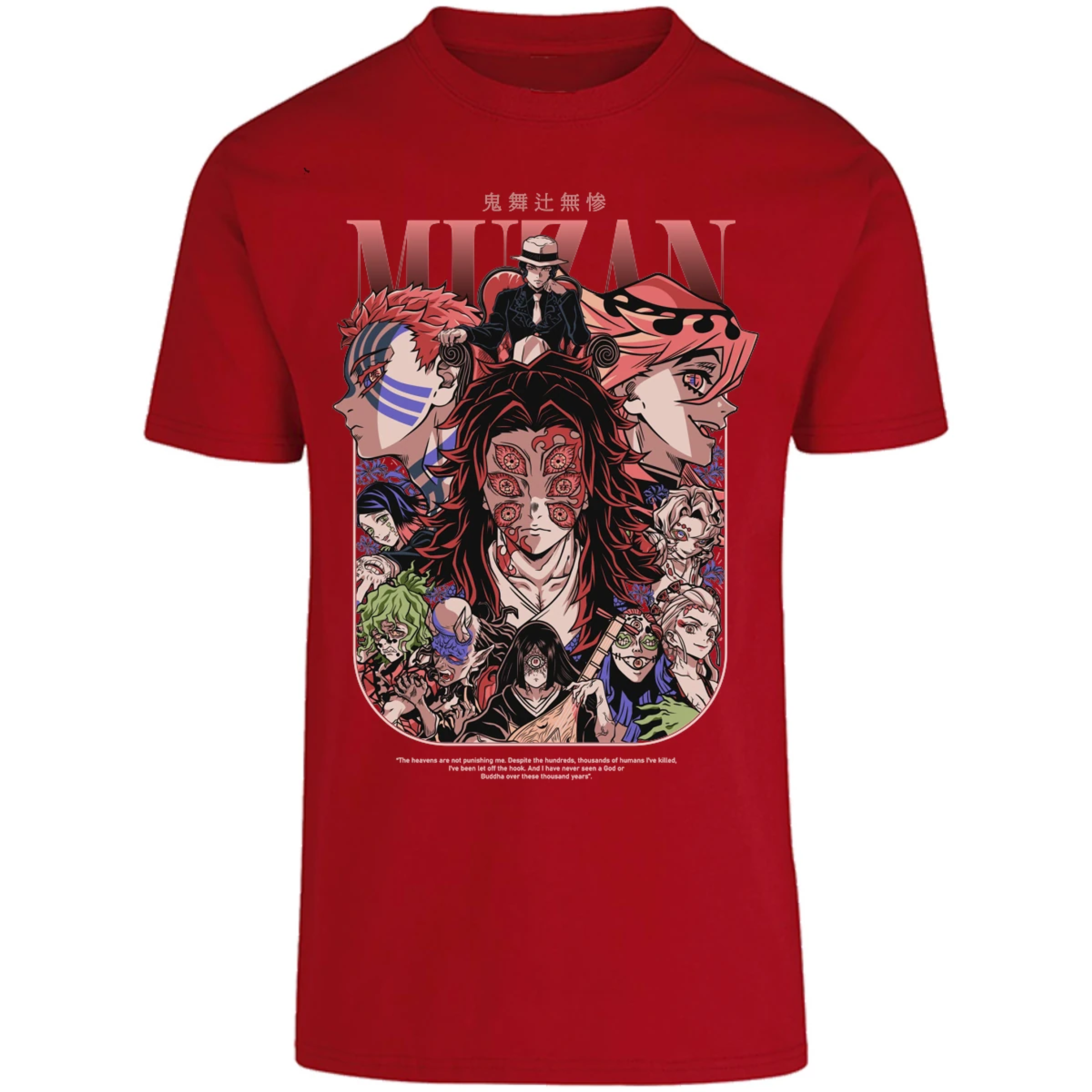 Playera Demon Slayer Demon Slayer Lunas Demoniacas para Adulto 29