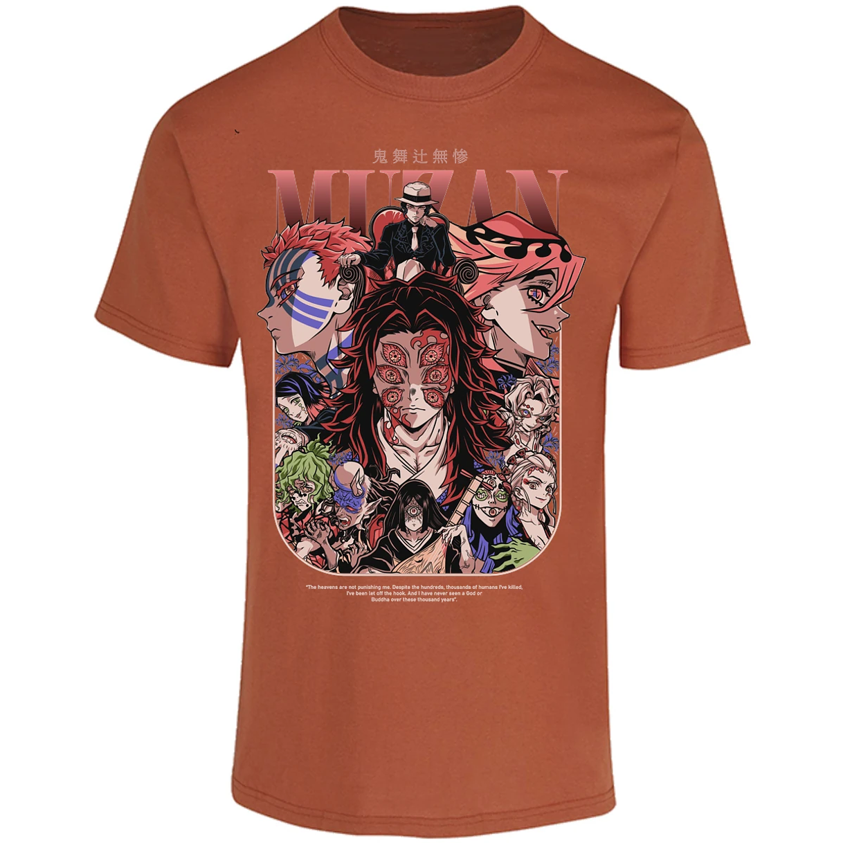 Playera Demon Slayer Demon Slayer Lunas Demoniacas para Adulto 30