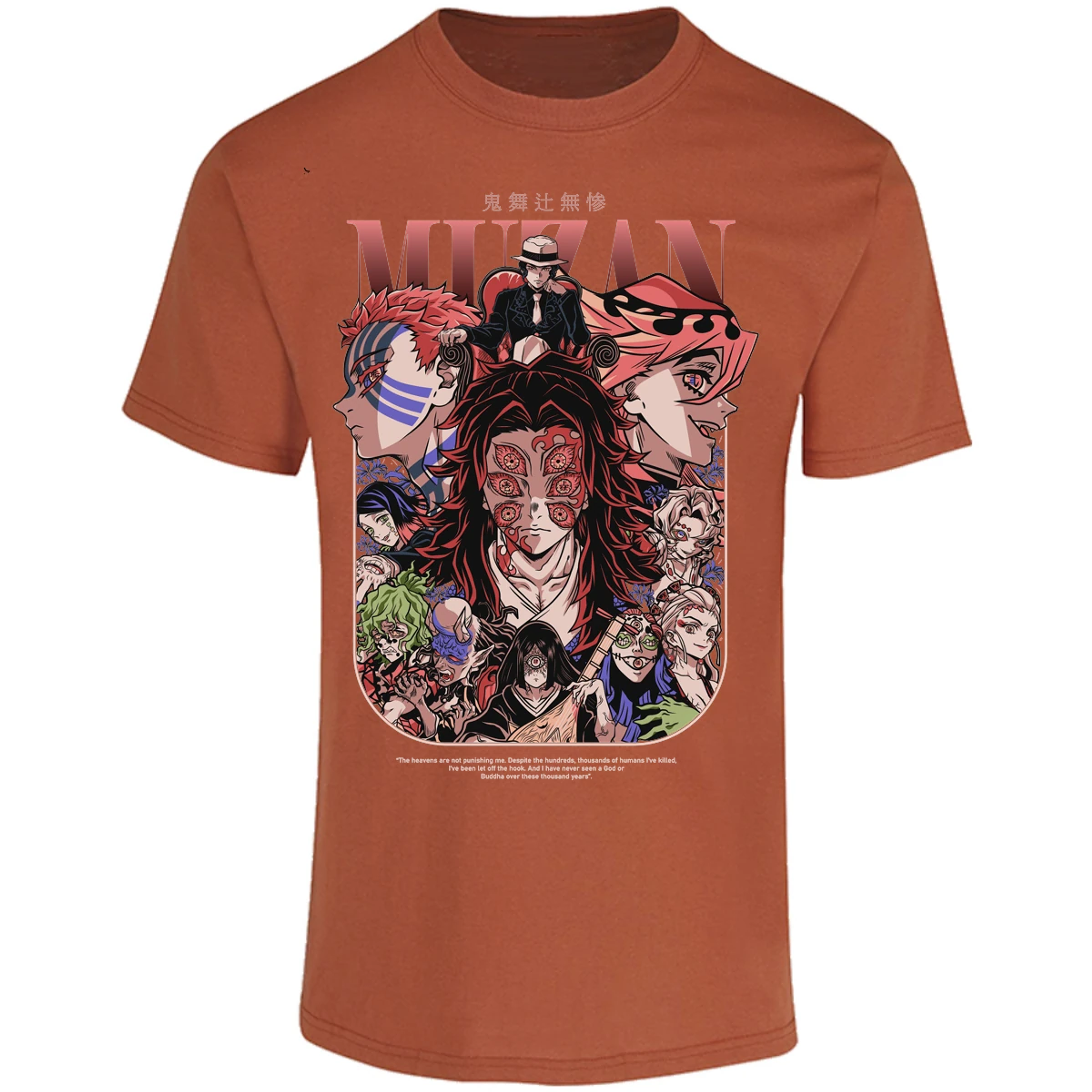 Playera Demon Slayer Demon Slayer Lunas Demoniacas para Adulto 30