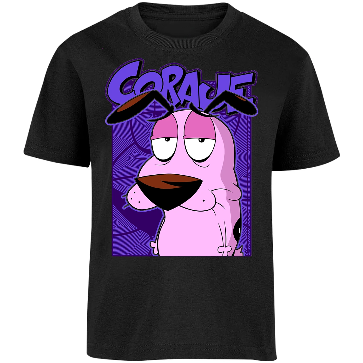 Playera Coraje El Perro Cobarde Coraje para Niño 9