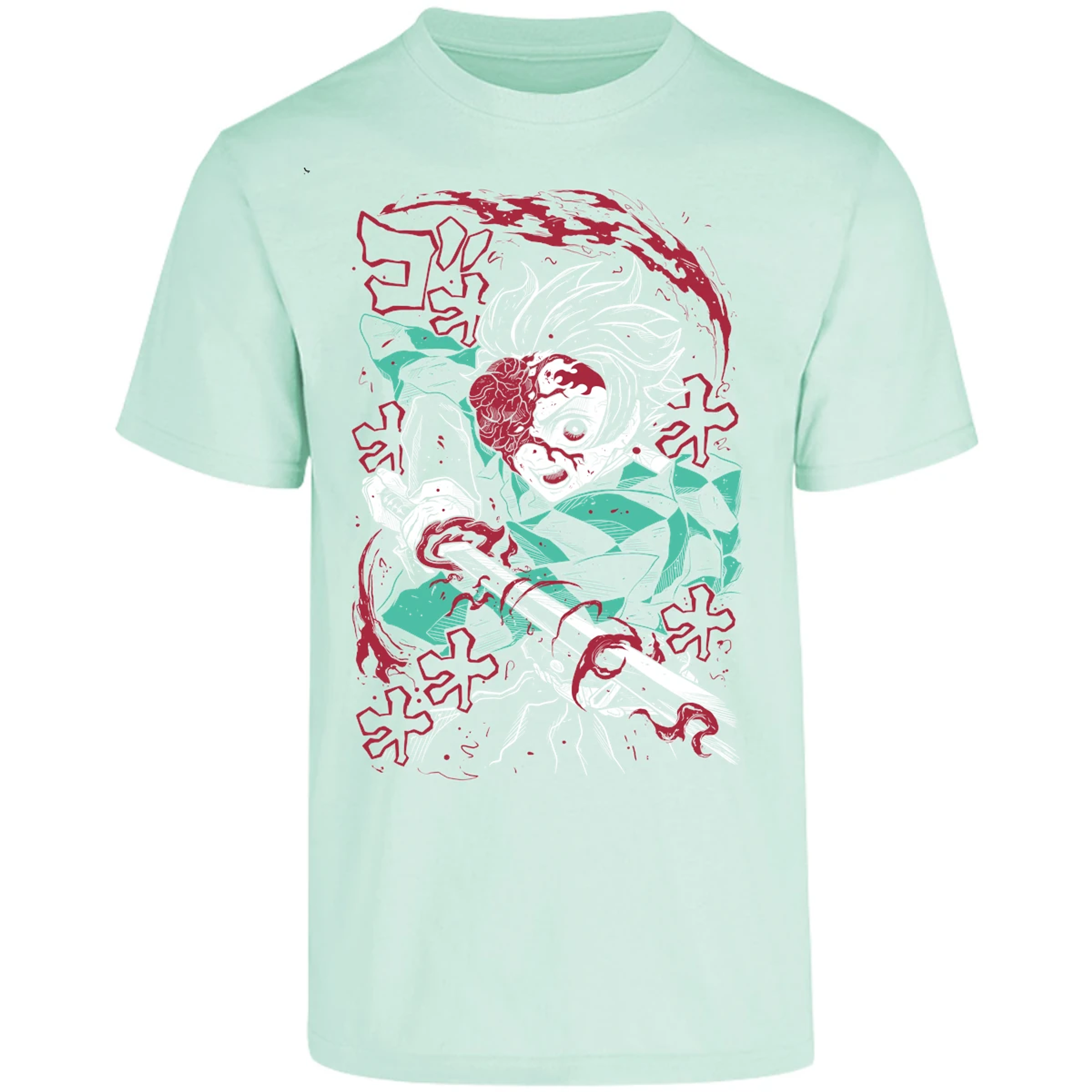 Playera Demon Slayer Demon Tanjiro para Adulto 23