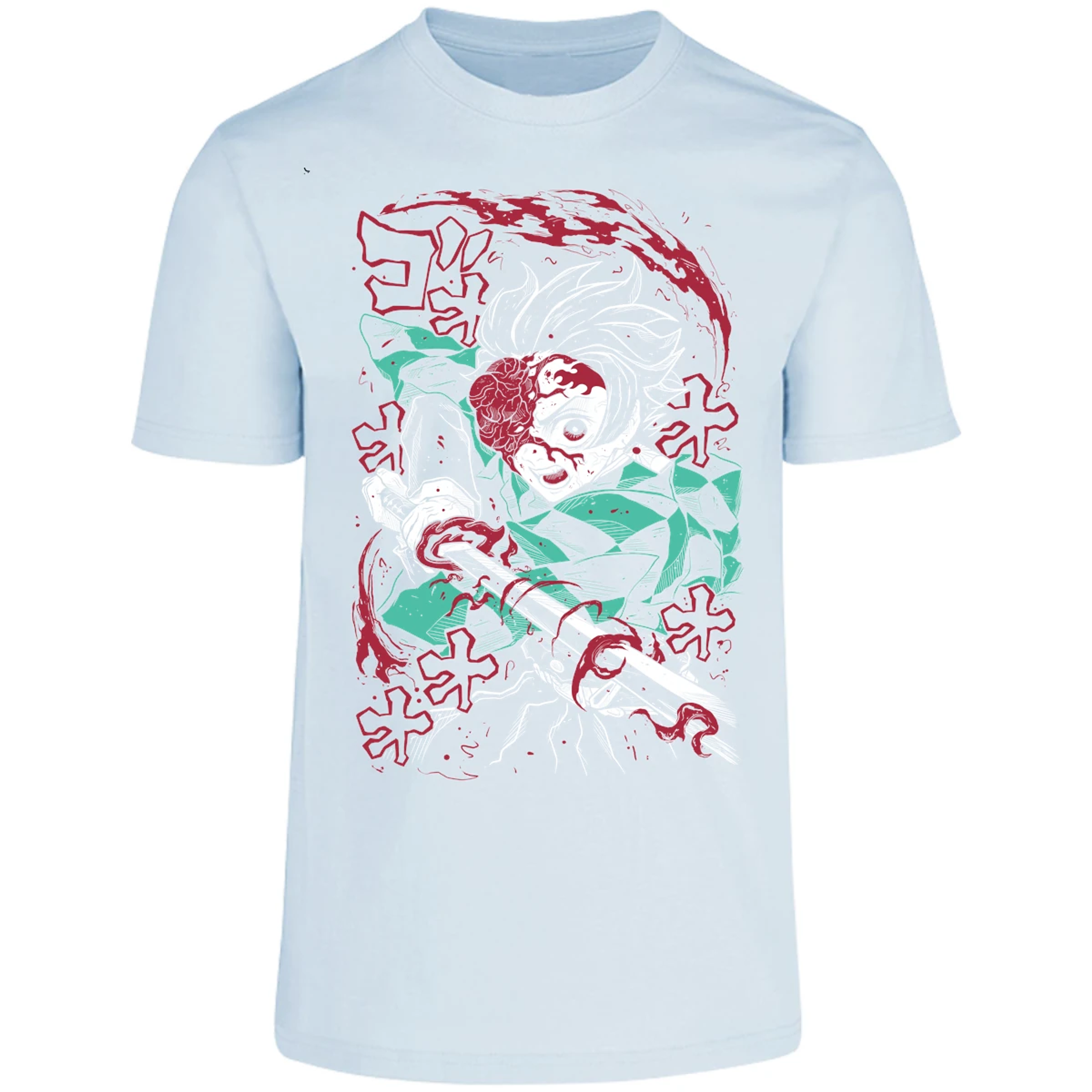 Playera Demon Slayer Demon Tanjiro para Adulto 21