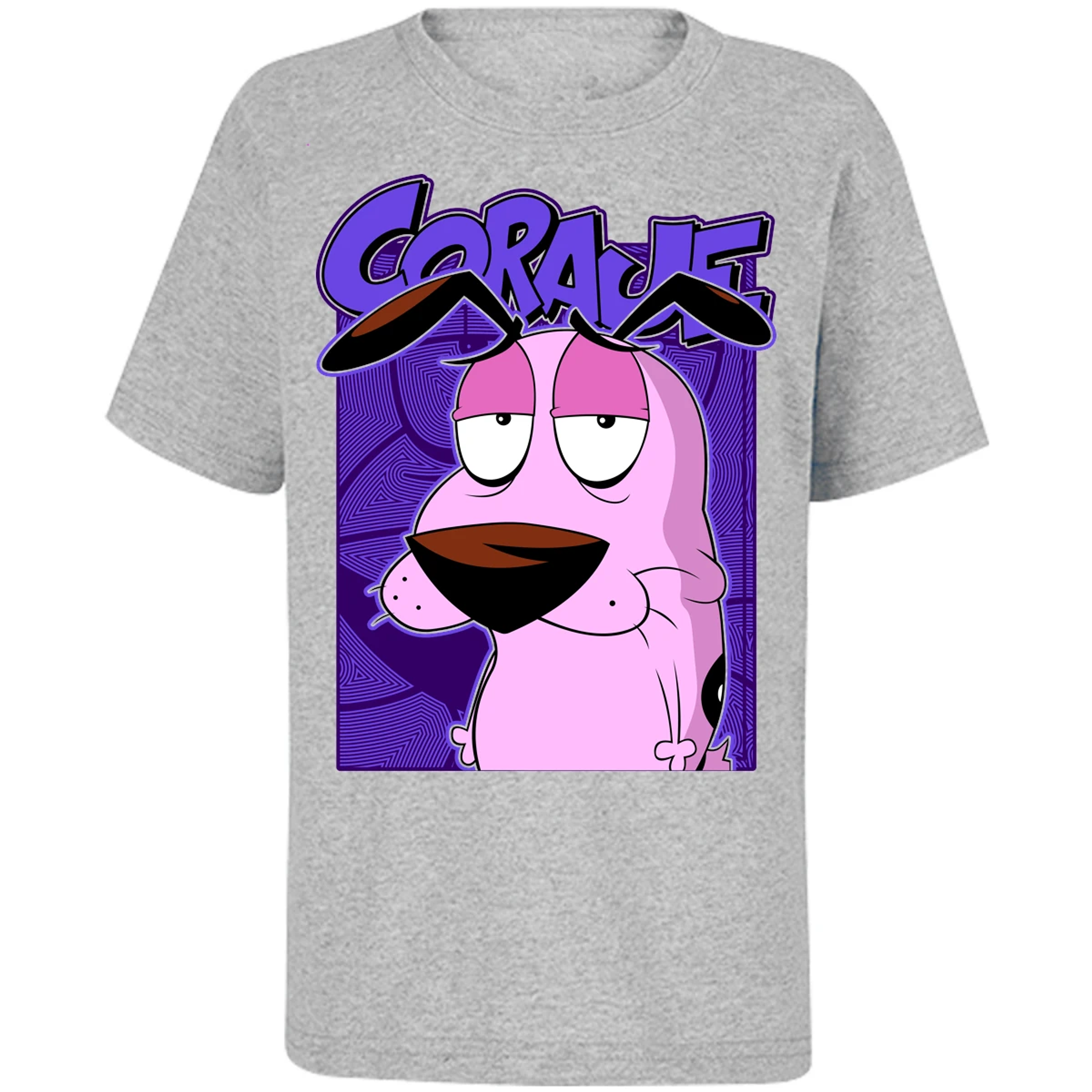 Playera Coraje El Perro Cobarde Coraje para Niño 13