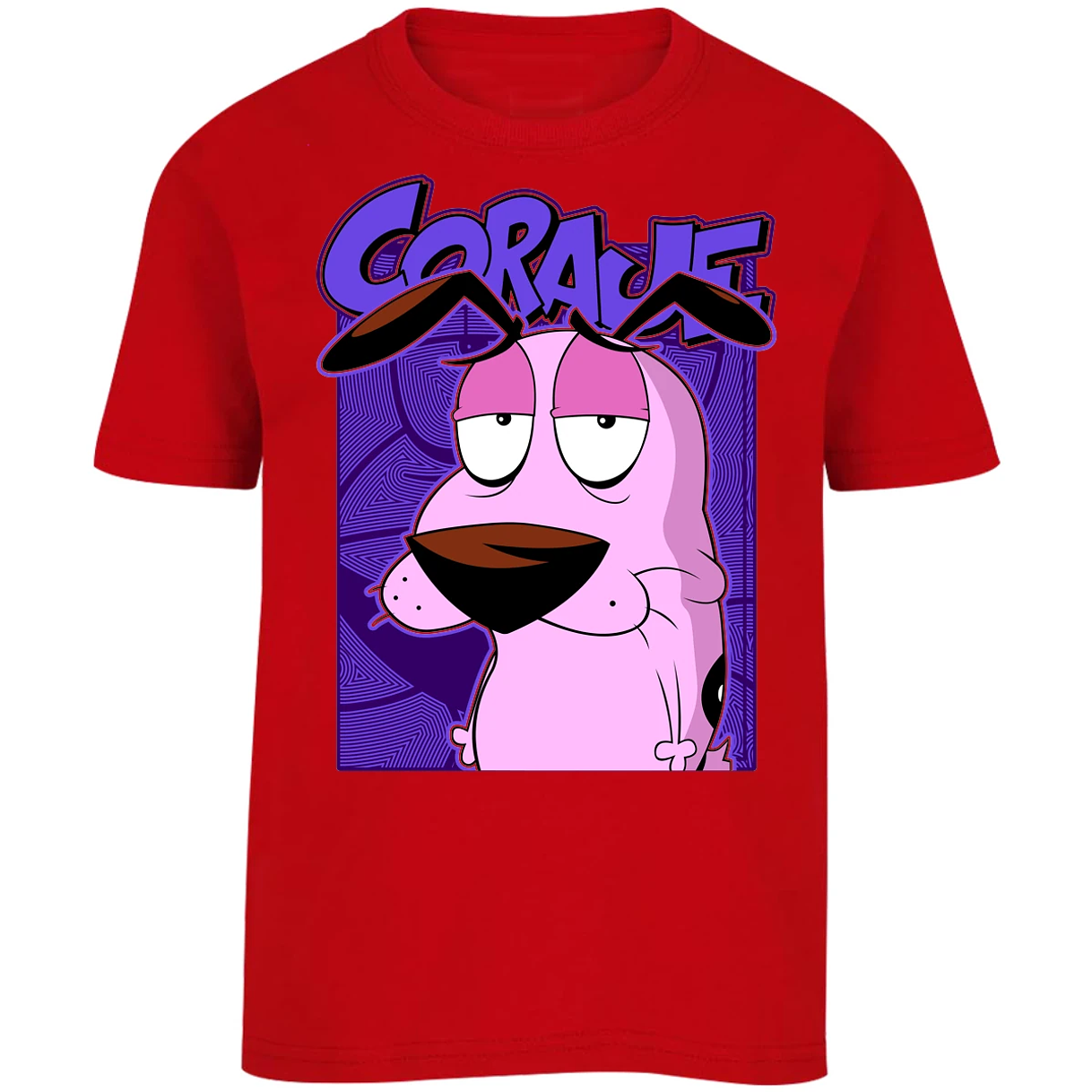 Playera Coraje El Perro Cobarde Coraje para Niño 14