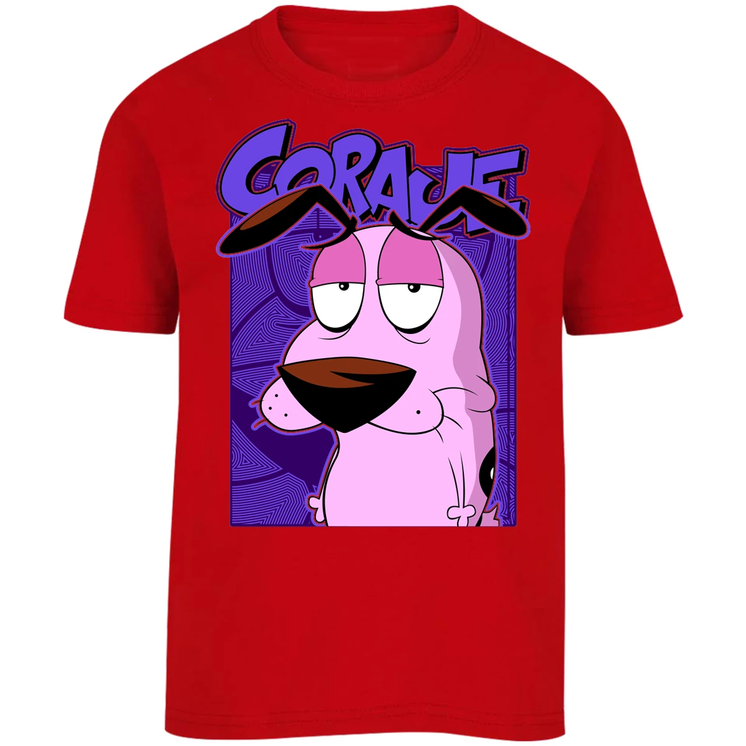 Playera Coraje El Perro Cobarde Coraje para Niño 14