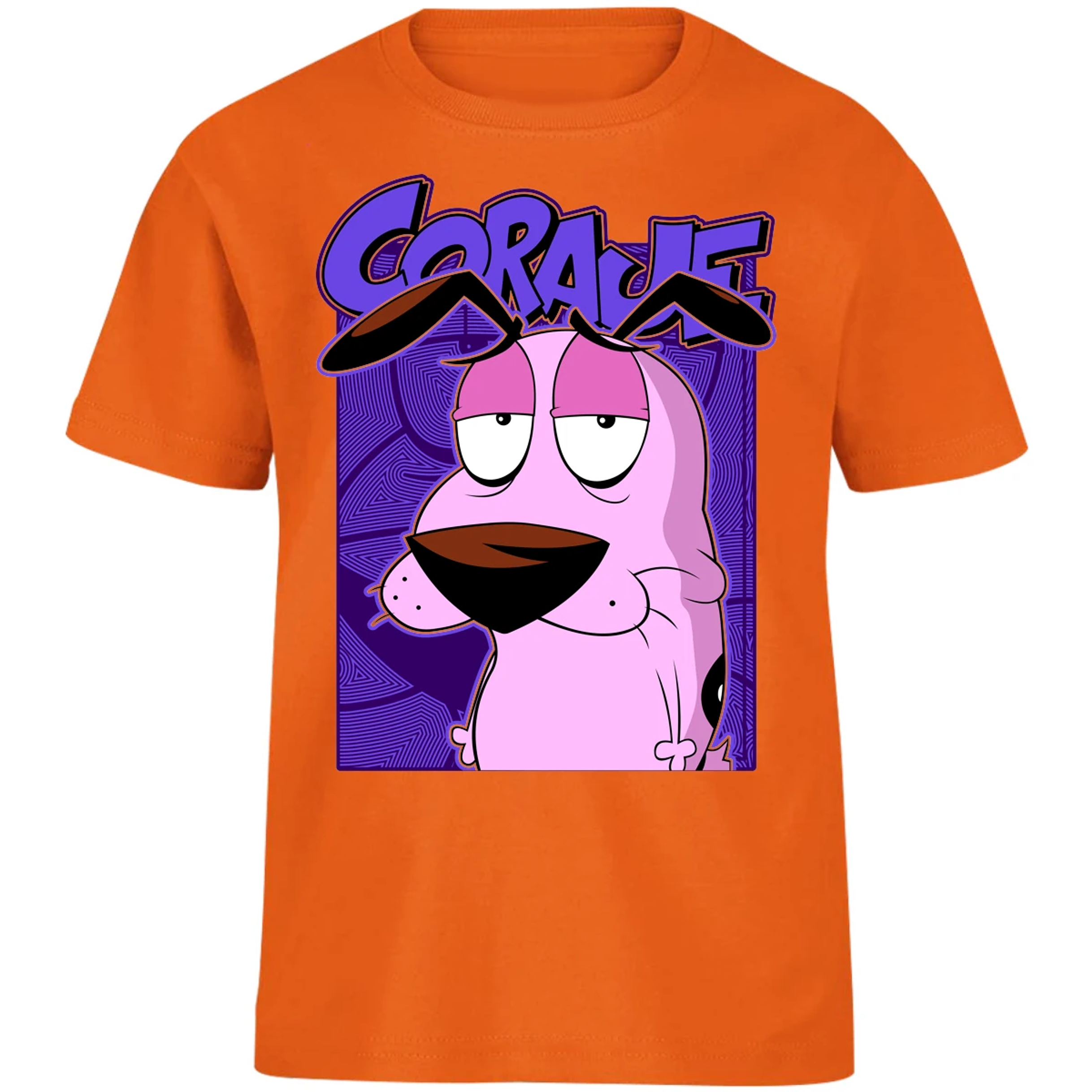 Playera Coraje El Perro Cobarde Coraje para Niño 4