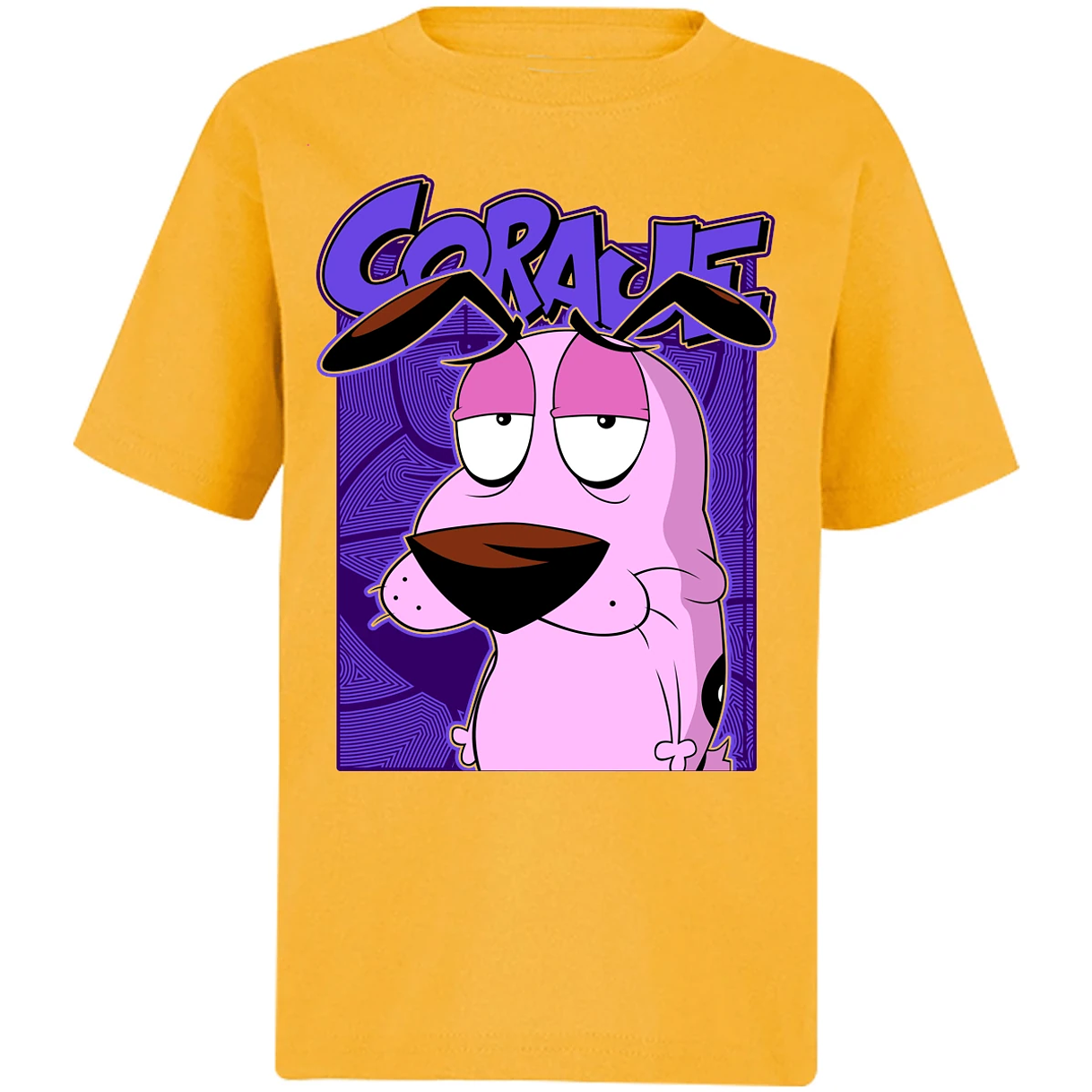 Playera Coraje El Perro Cobarde Coraje para Niño 15