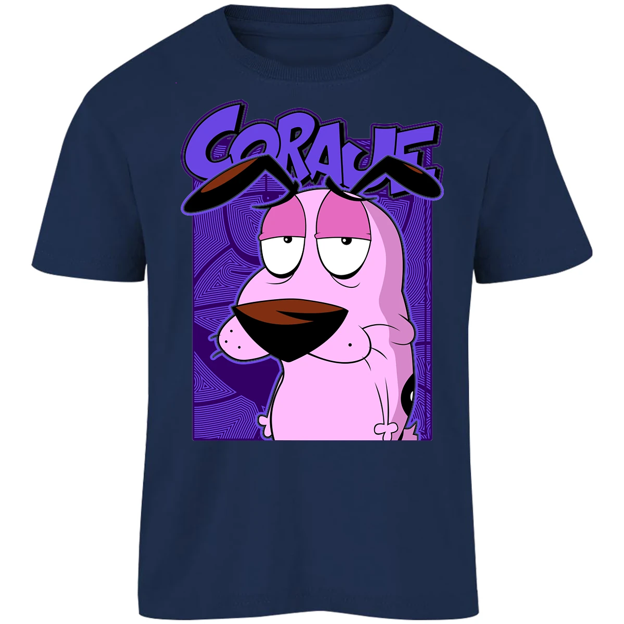 Playera Coraje El Perro Cobarde Coraje para Niño 2