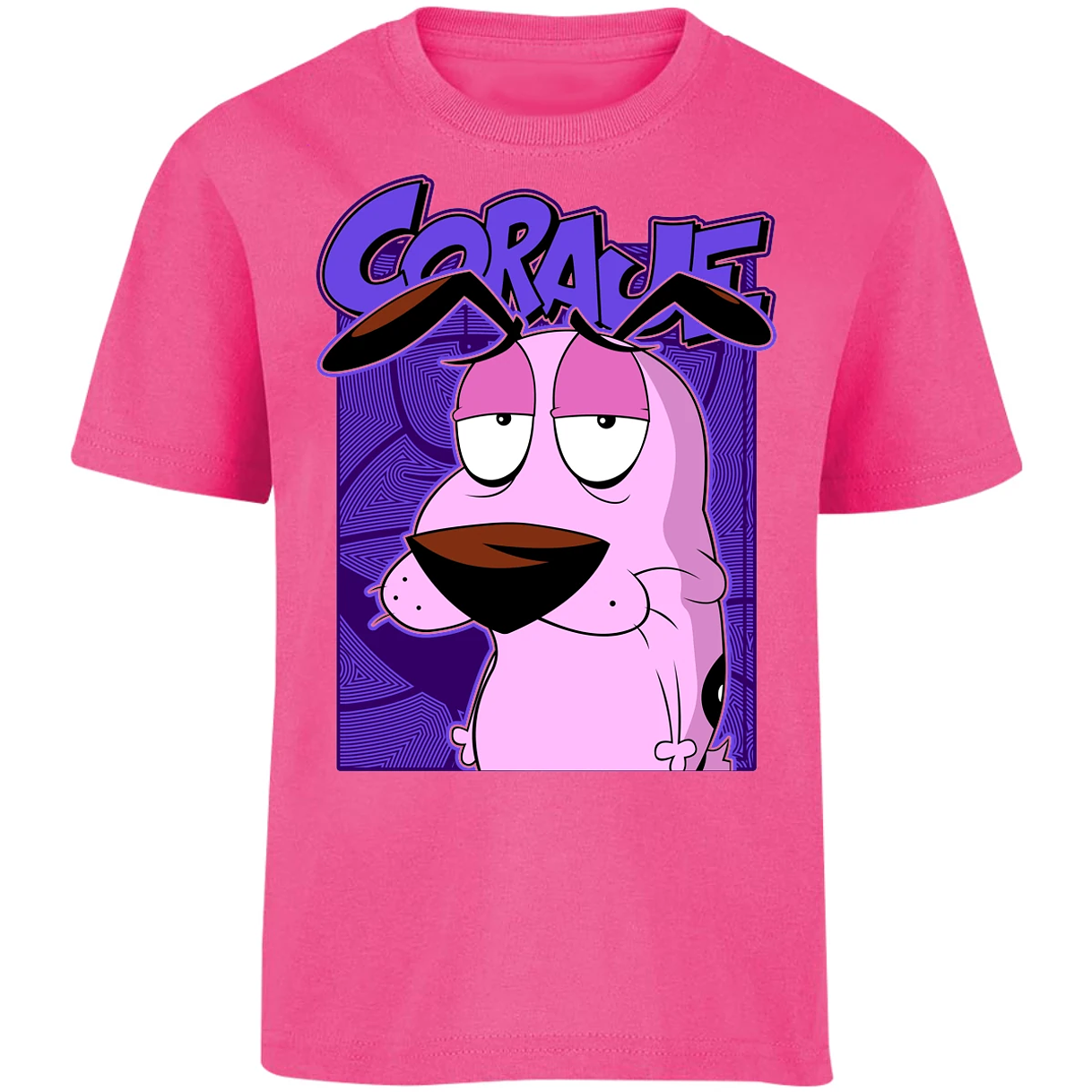 Playera Coraje El Perro Cobarde Coraje para Niño 5