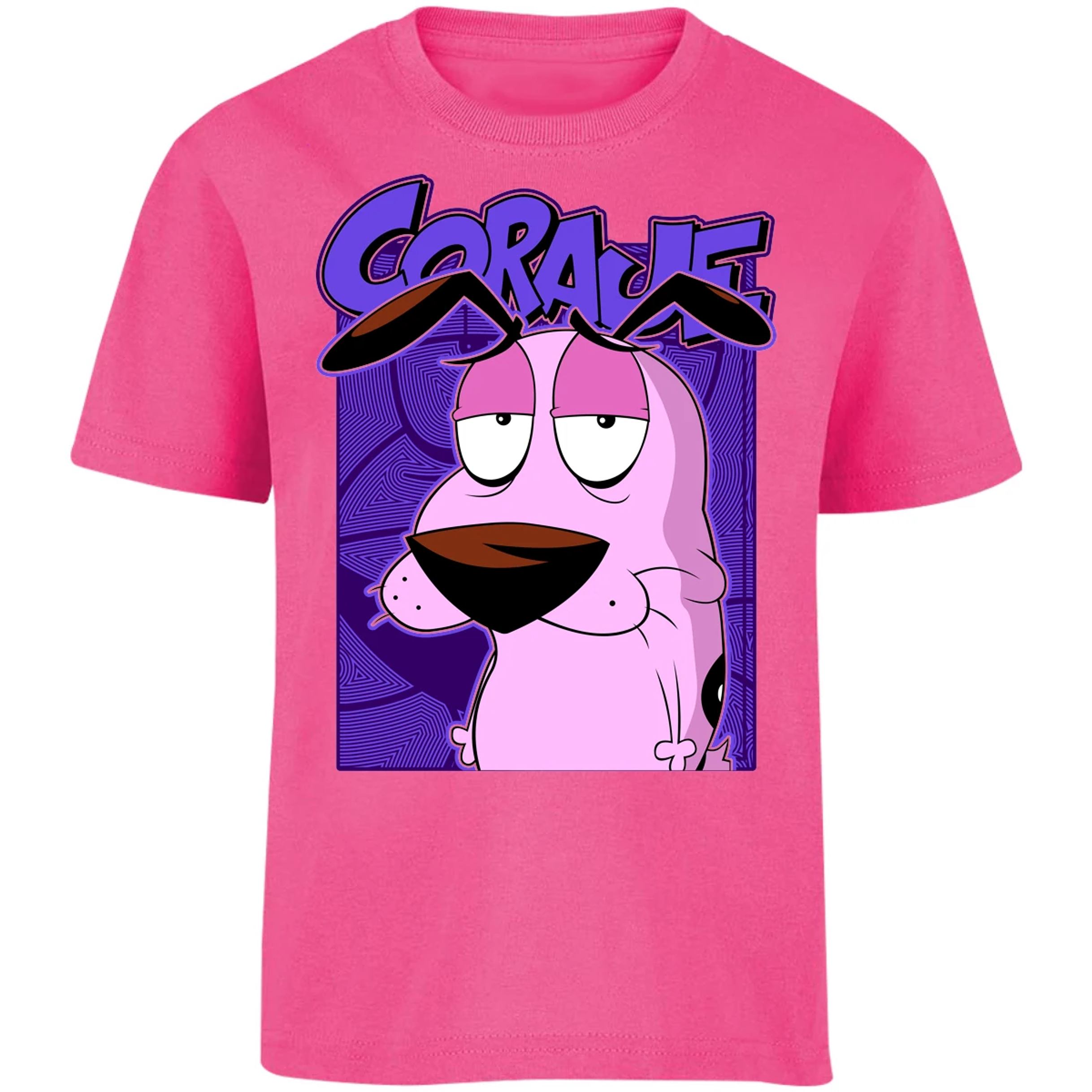 Playera Coraje El Perro Cobarde Coraje para Niño 5