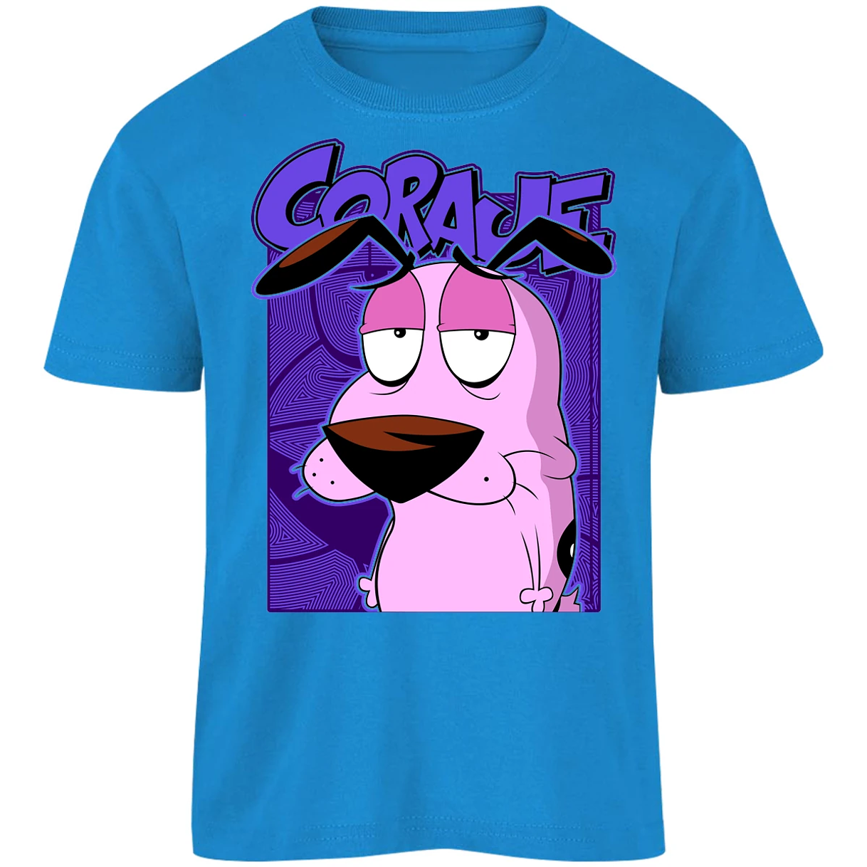 Playera Coraje El Perro Cobarde Coraje para Niño 6