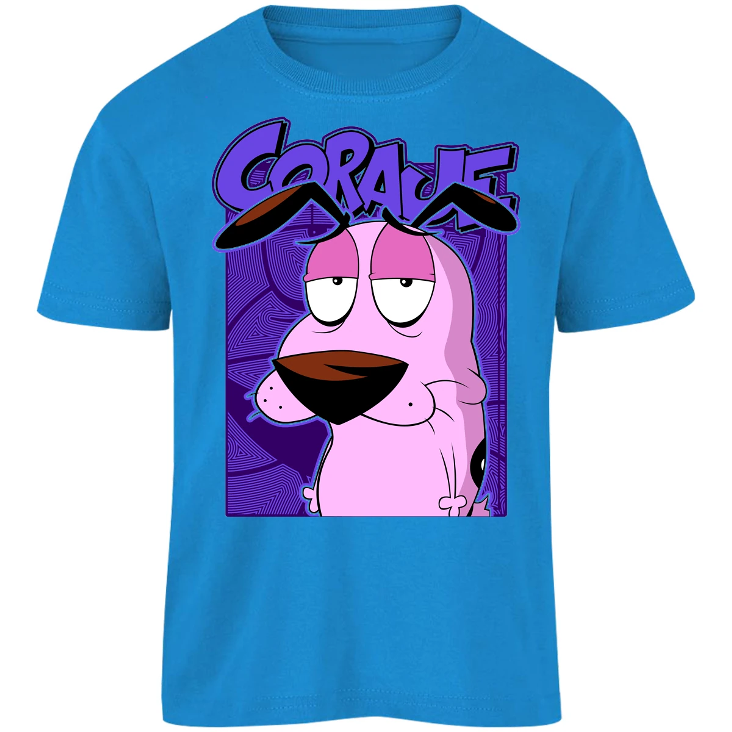 Playera Coraje El Perro Cobarde Coraje para Niño 6