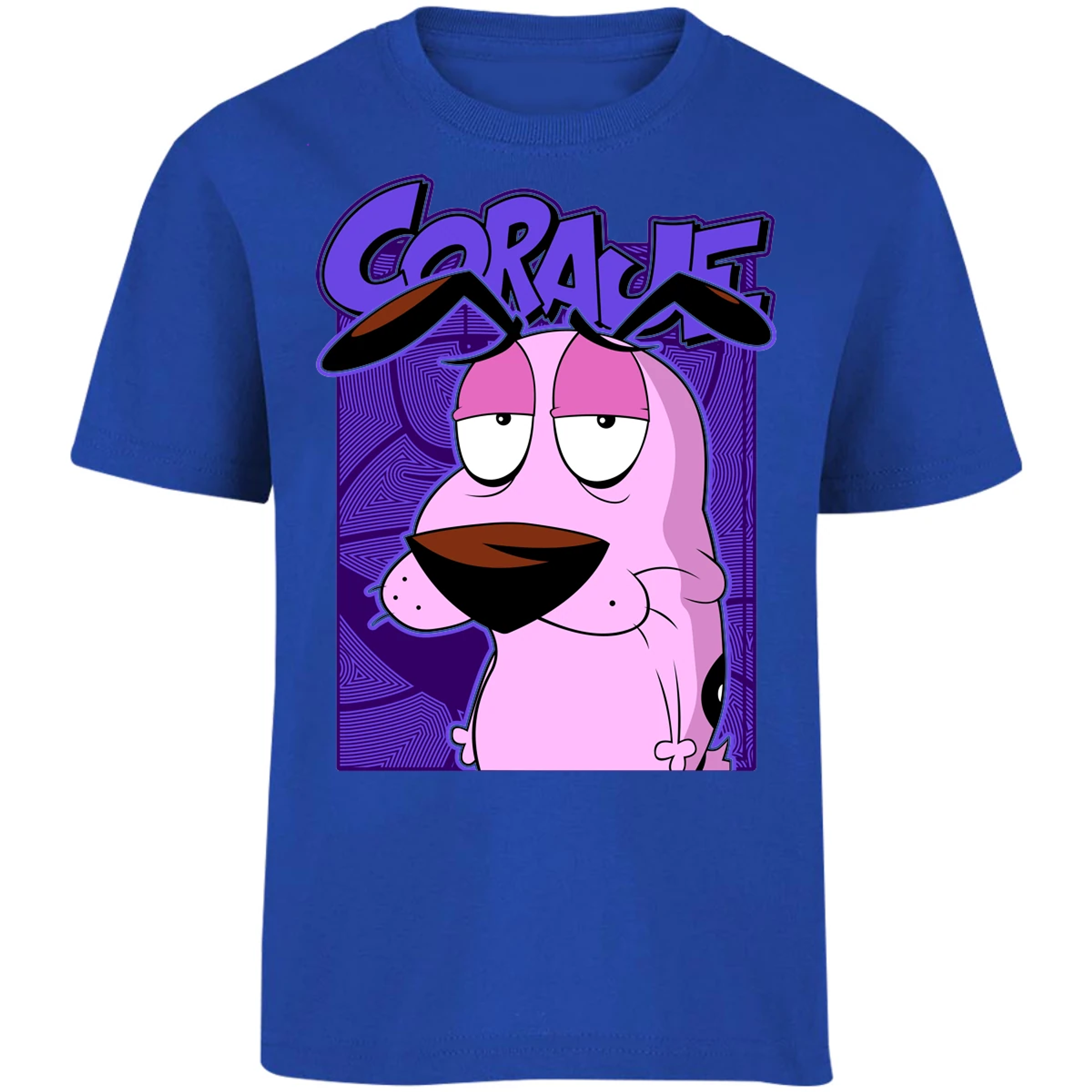 Playera Coraje El Perro Cobarde Coraje para Niño 7