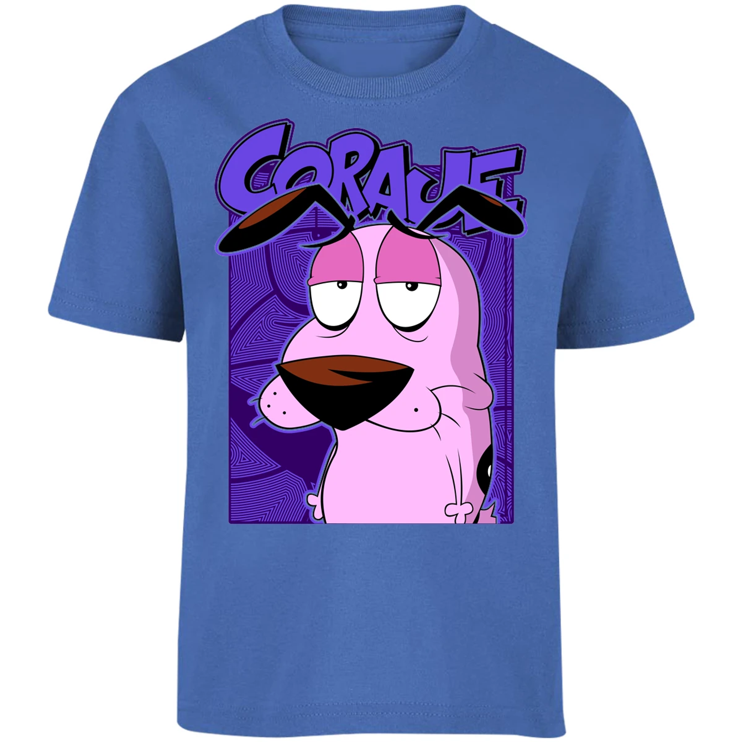 Playera Coraje El Perro Cobarde Coraje para Niño 8