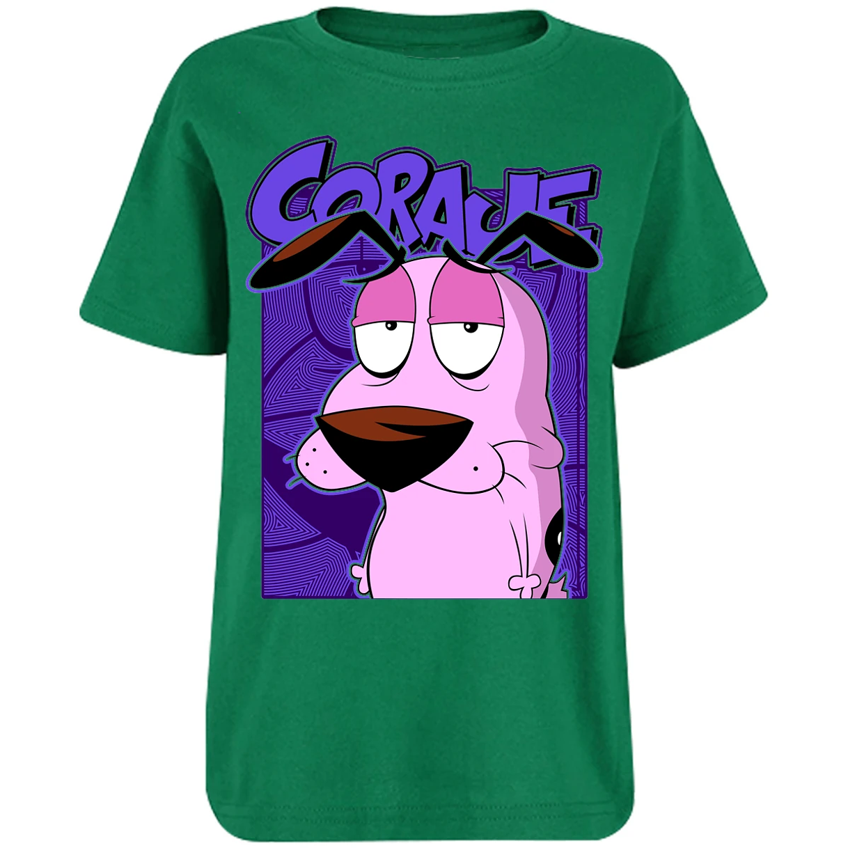 Playera Coraje El Perro Cobarde Coraje para Niño 16