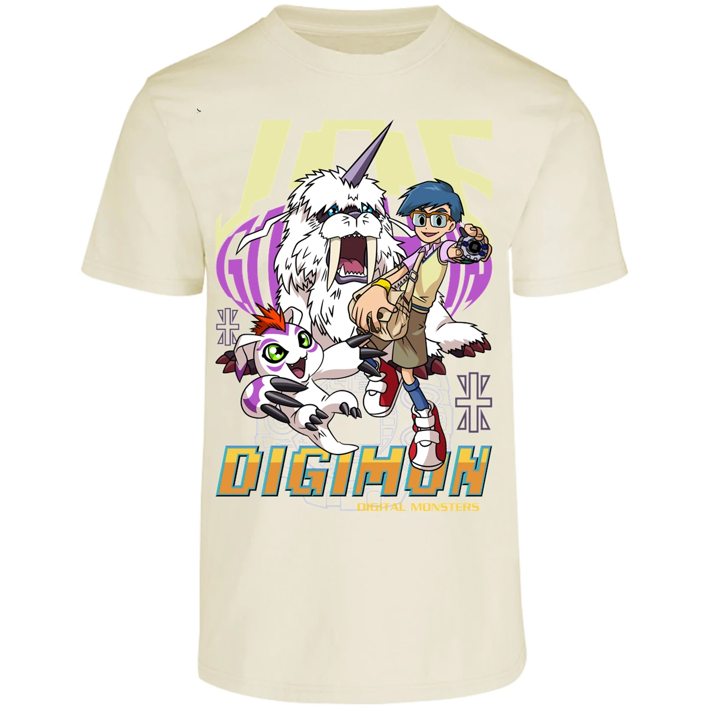 Playera Digimon Gomamon Anime para Adulto 6