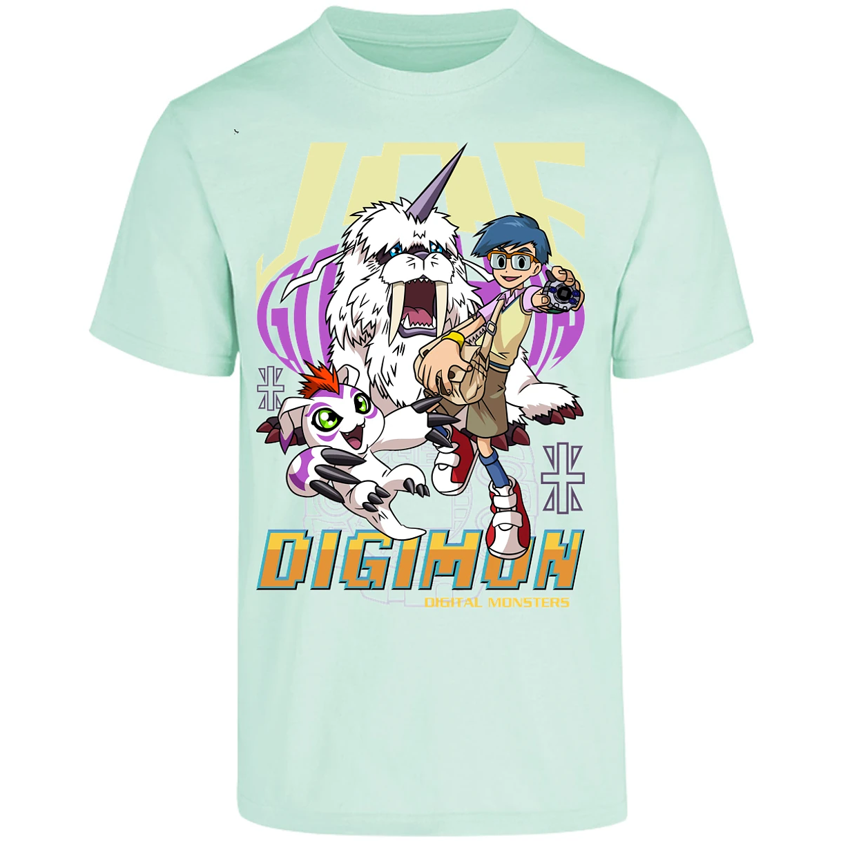Playera Digimon Gomamon Anime para Adulto 12