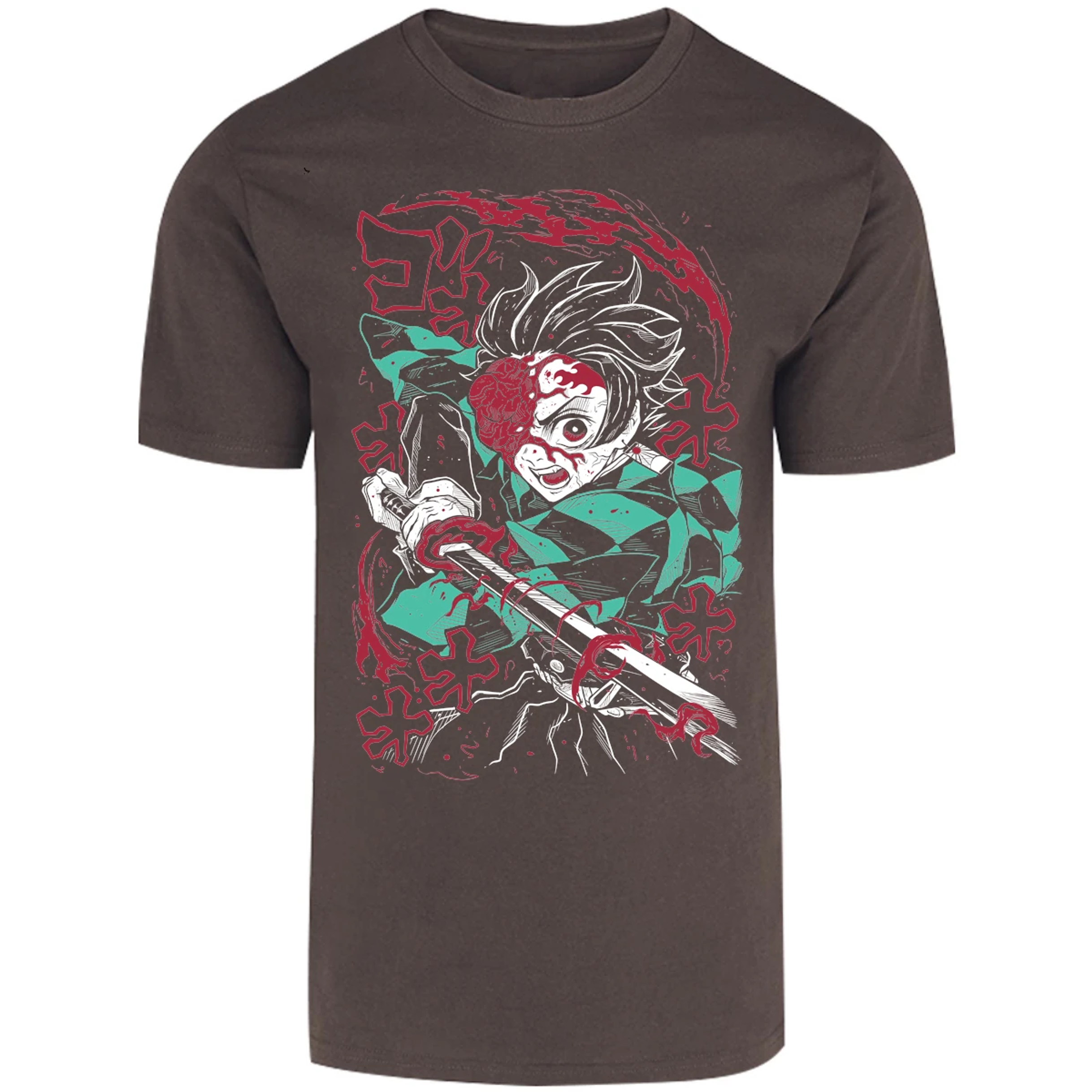Playera Demon Slayer Demon Tanjiro para Adulto 7