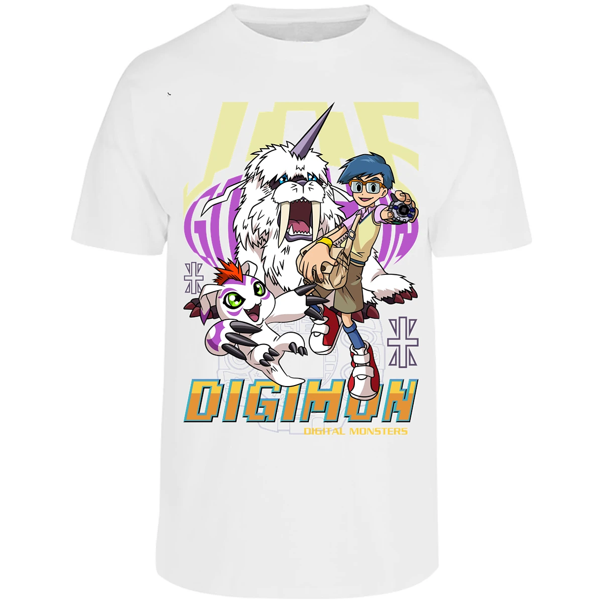 Playera Digimon Gomamon Anime para Adulto 7