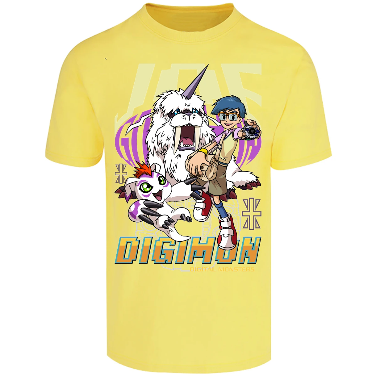 Playera Digimon Gomamon Anime para Adulto 19