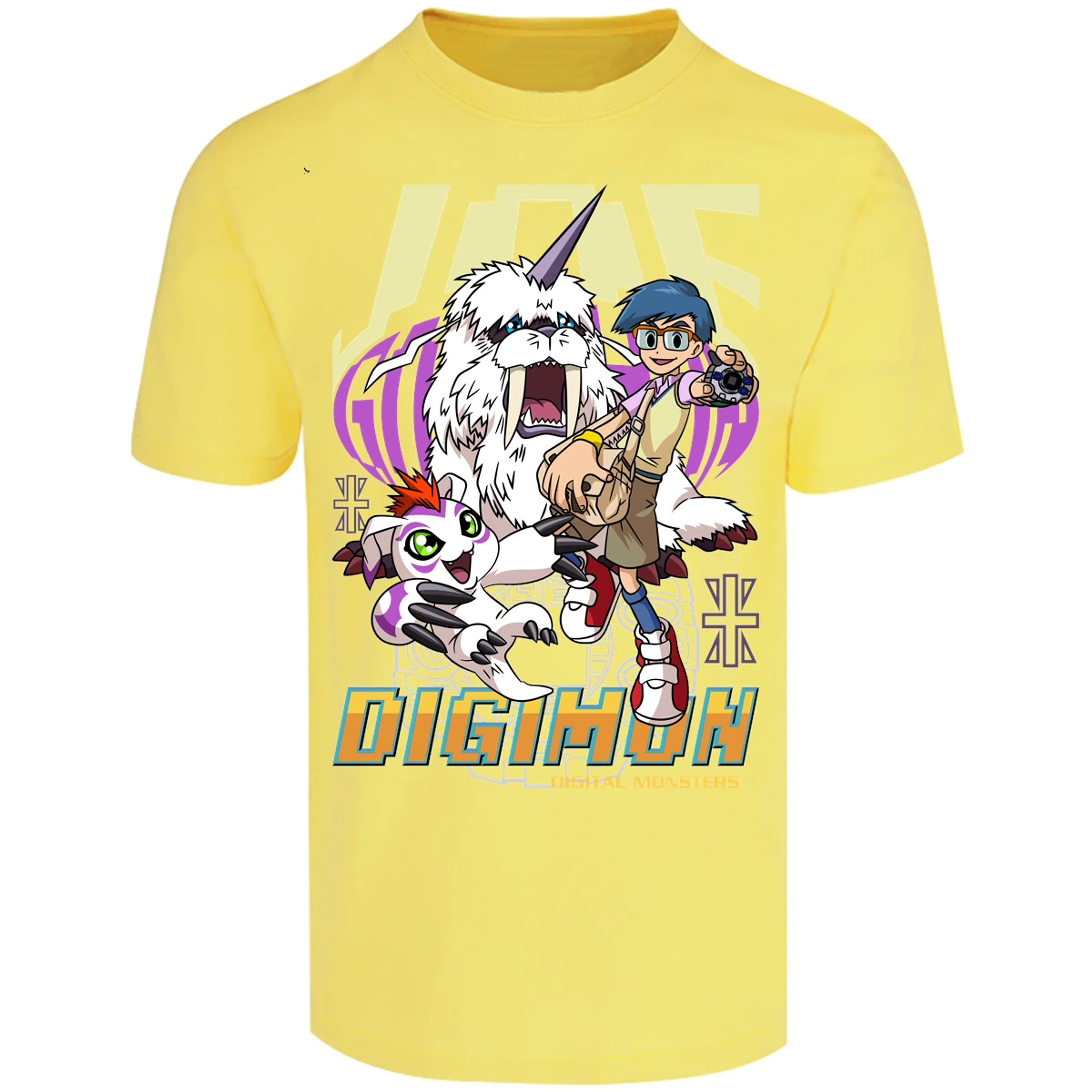 Playera Digimon Gomamon Anime para Adulto 19