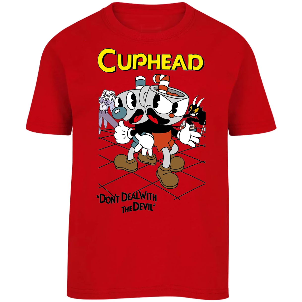 Playera Cuphead Cuphead para Niño 9
