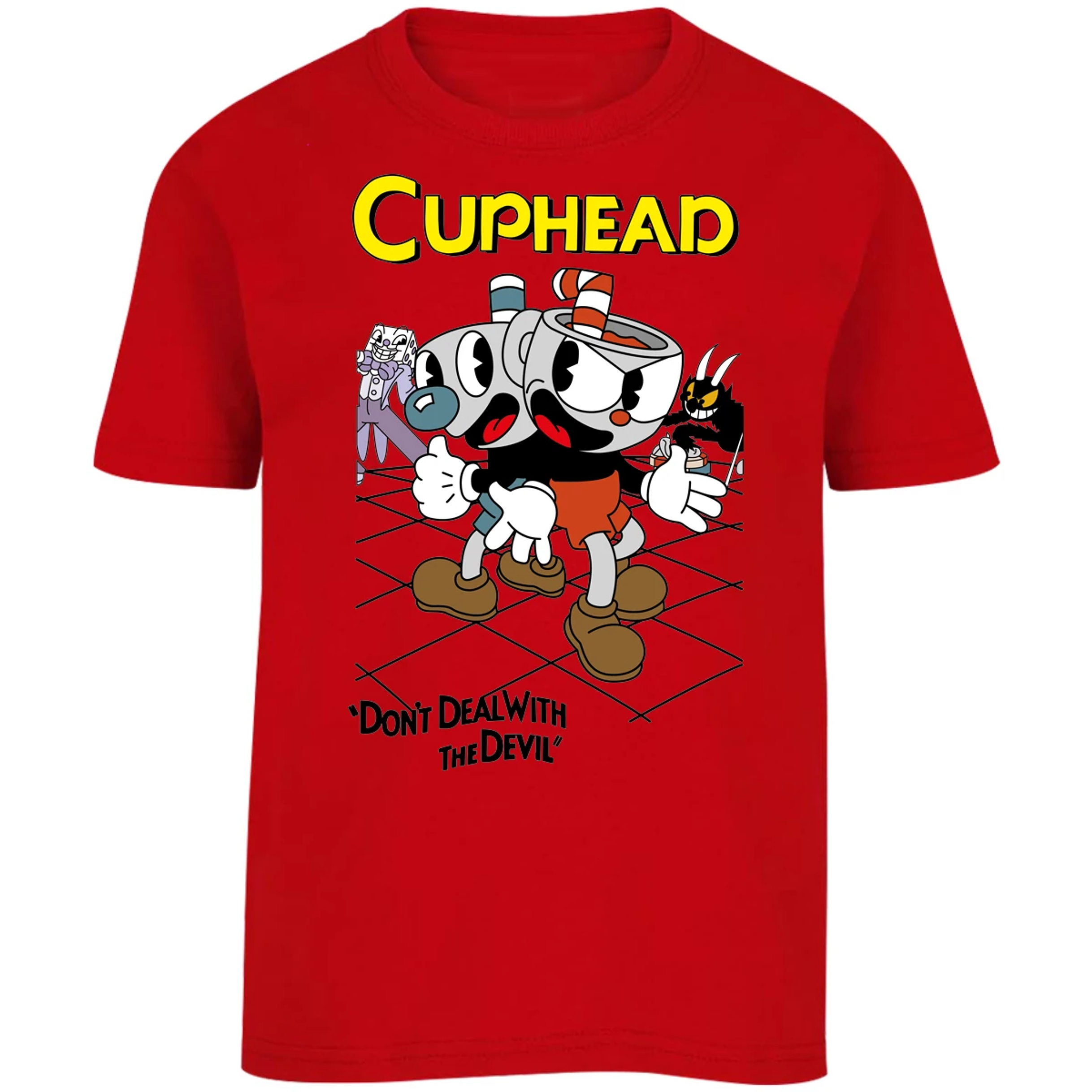 Playera Cuphead Cuphead para Niño 9