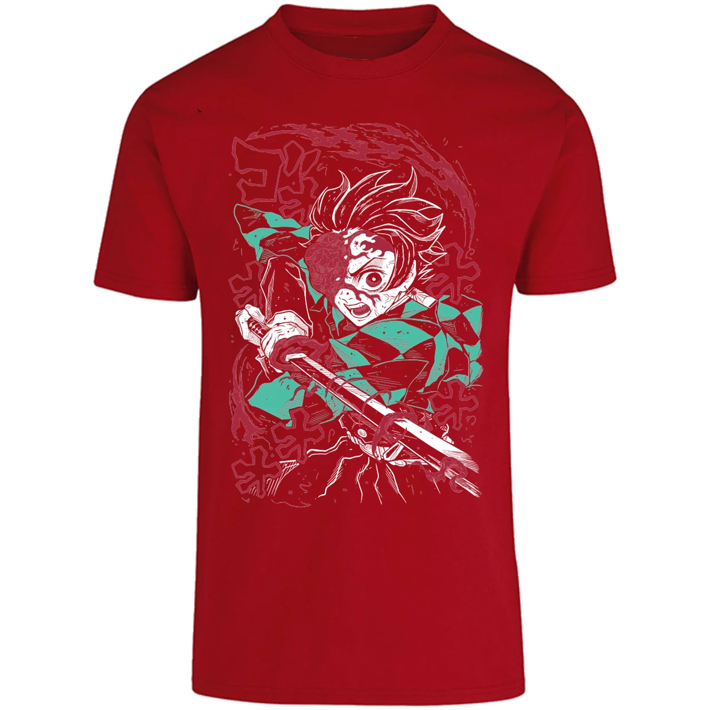 Playera Demon Slayer Demon Tanjiro para Adulto 10