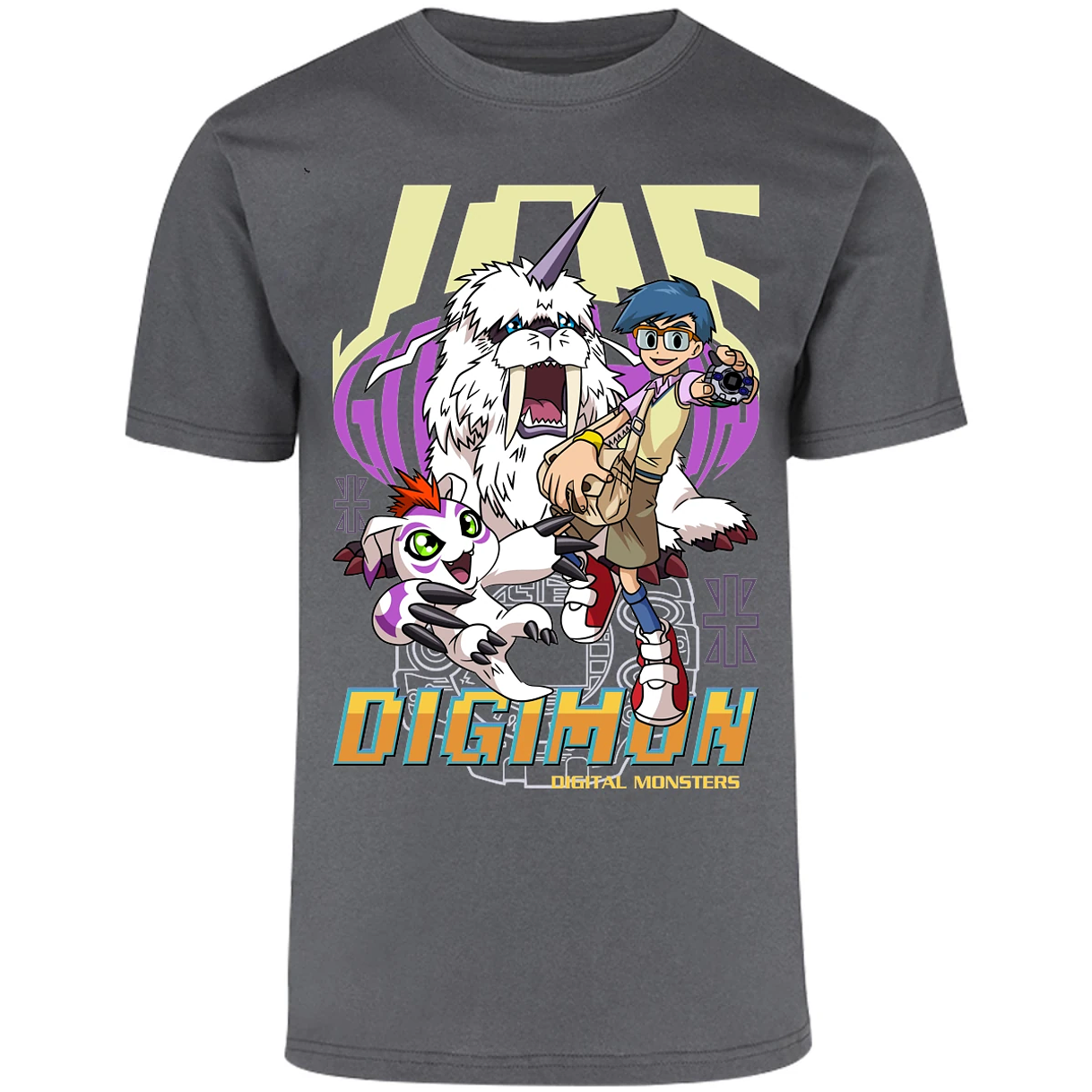 Playera Digimon Gomamon Anime para Adulto 27