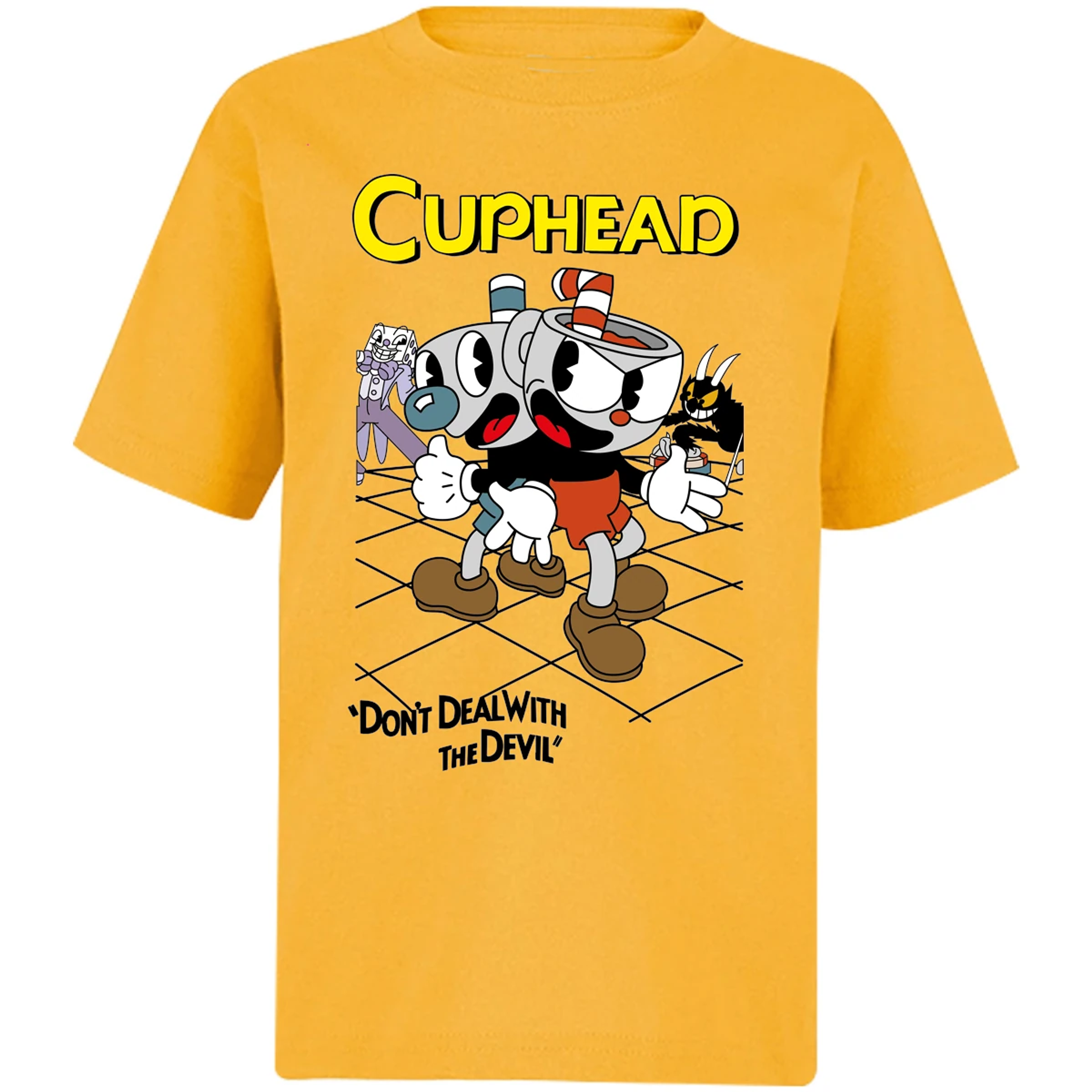 Playera Cuphead Cuphead para Niño 10