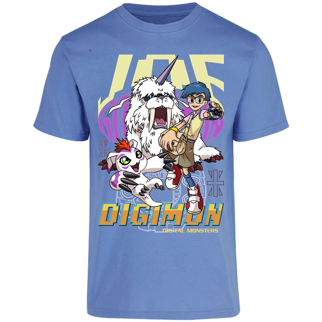 Playera Digimon Gomamon Anime para Adulto 28