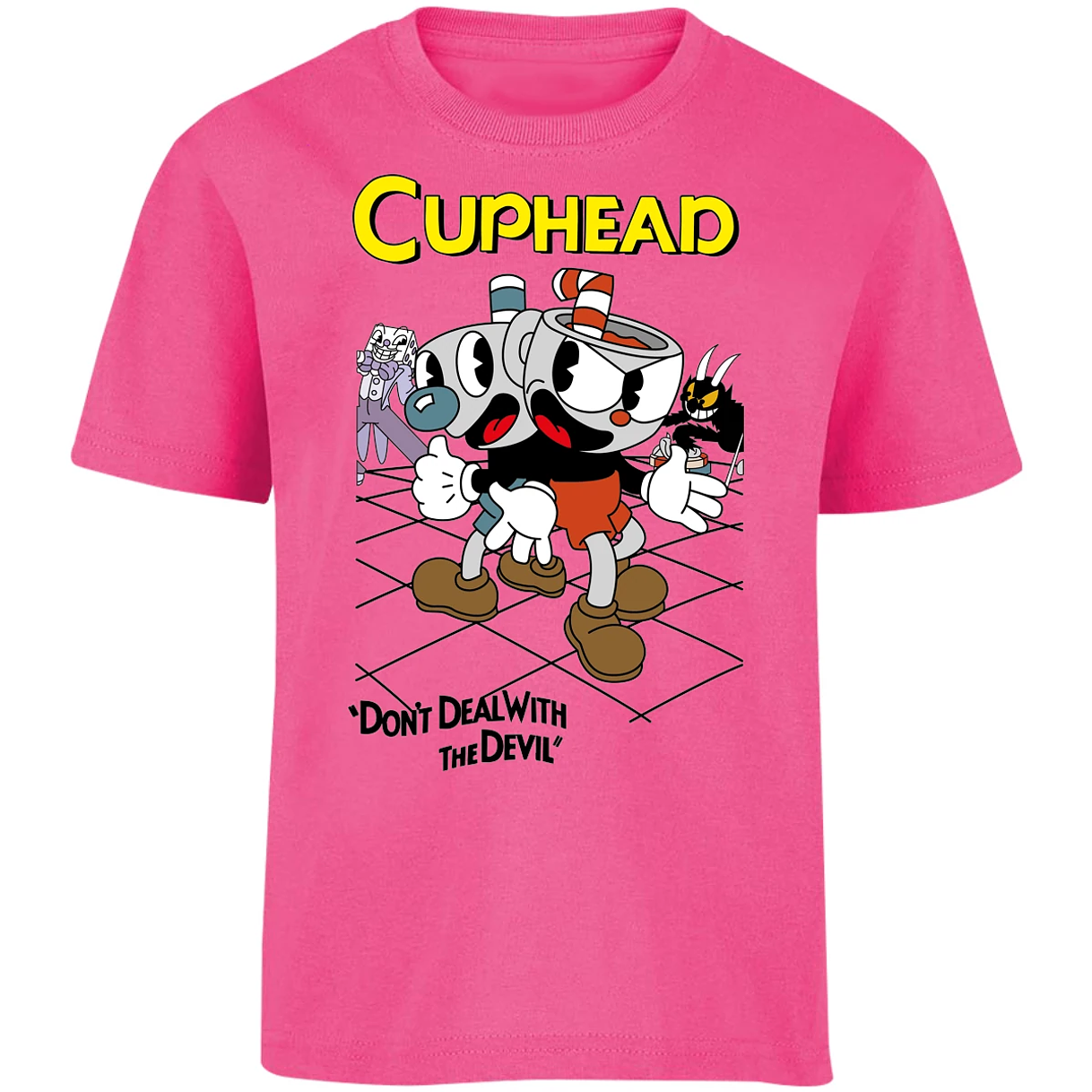 Playera Cuphead Cuphead para Niño 3